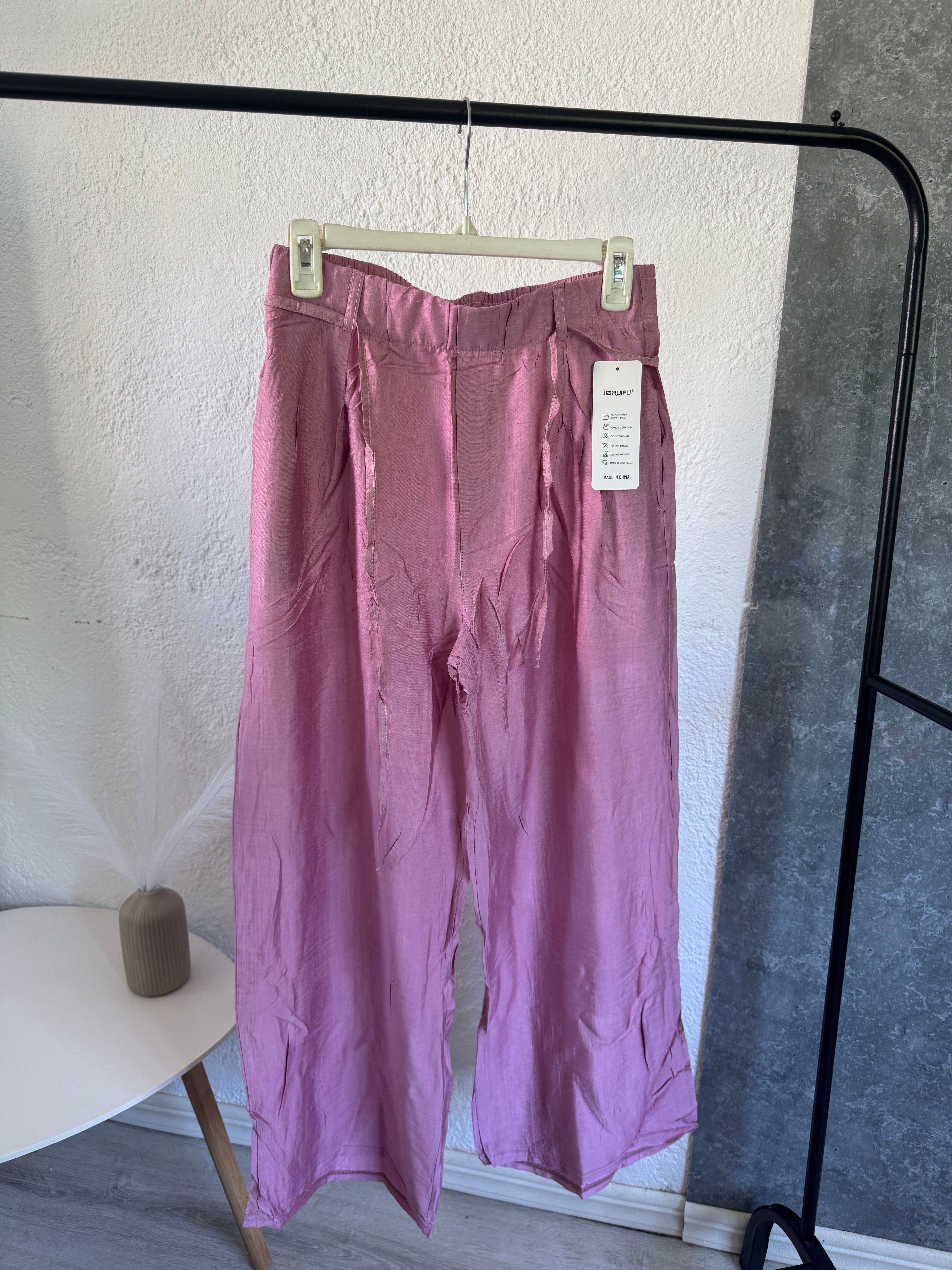 Pantalón NUEVO fresco color rosado