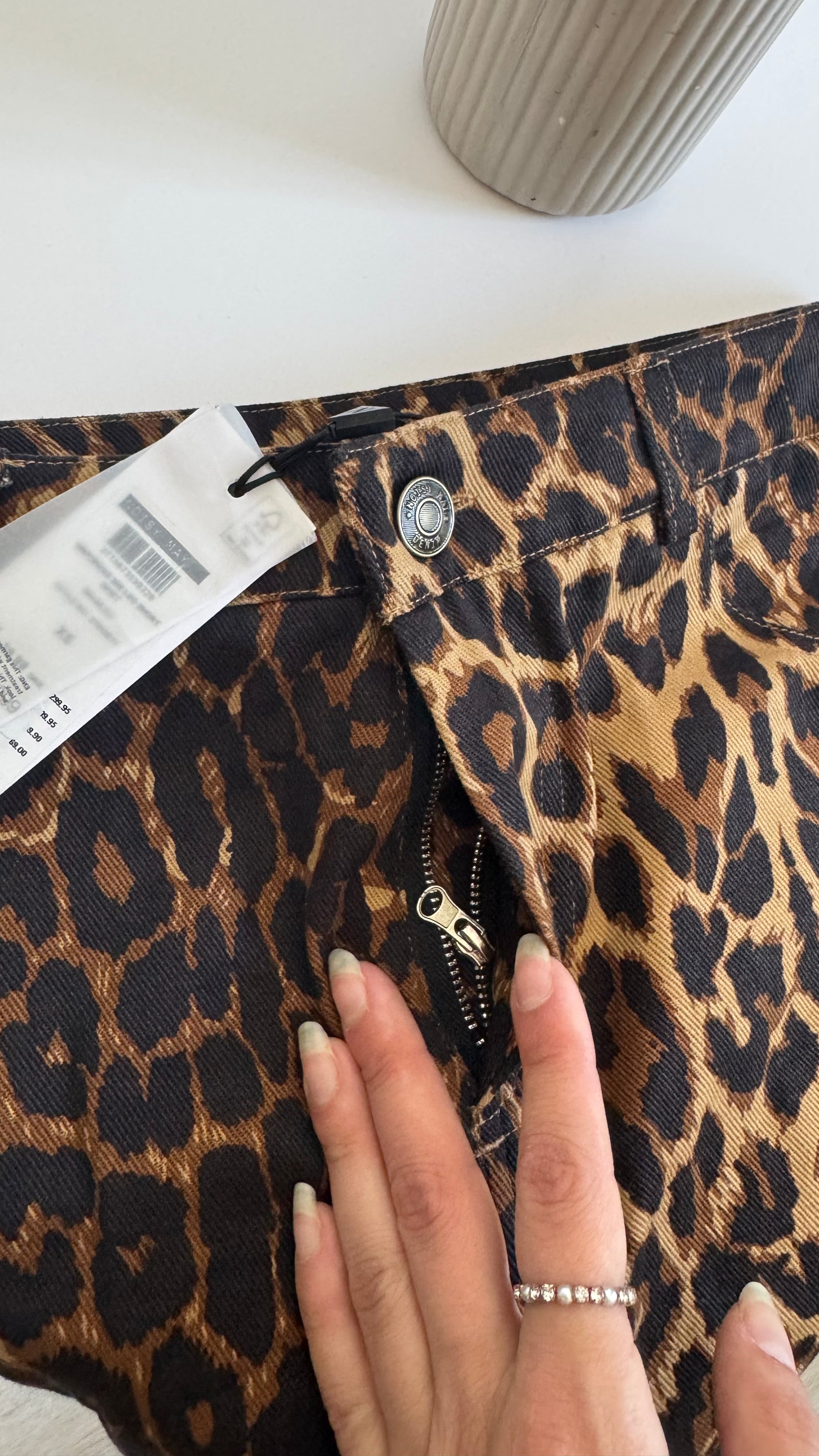 NUEVA Mini animal print ONLY *detalle en carril del cierre