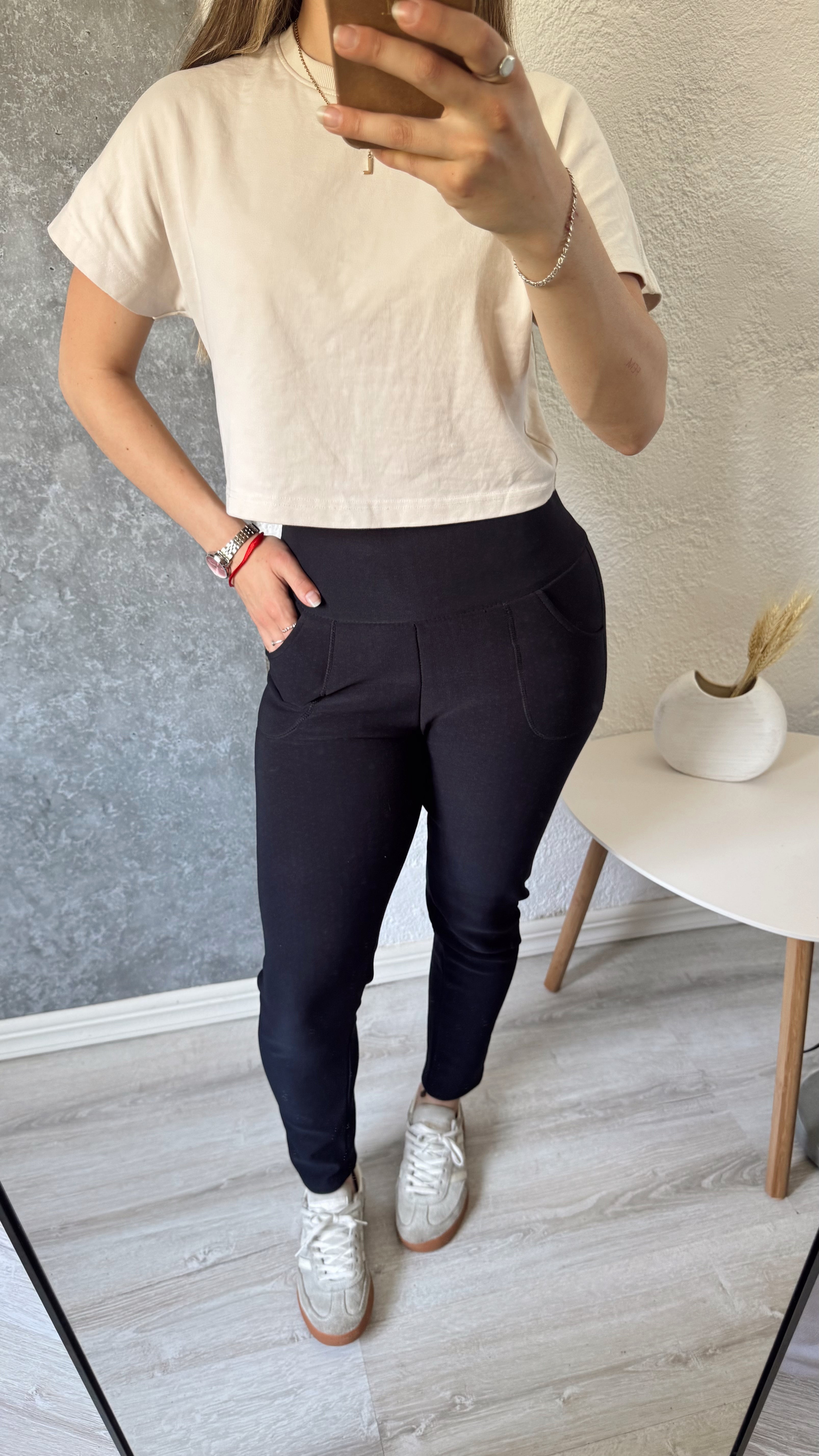 Pantalón de vestir azul oscuro