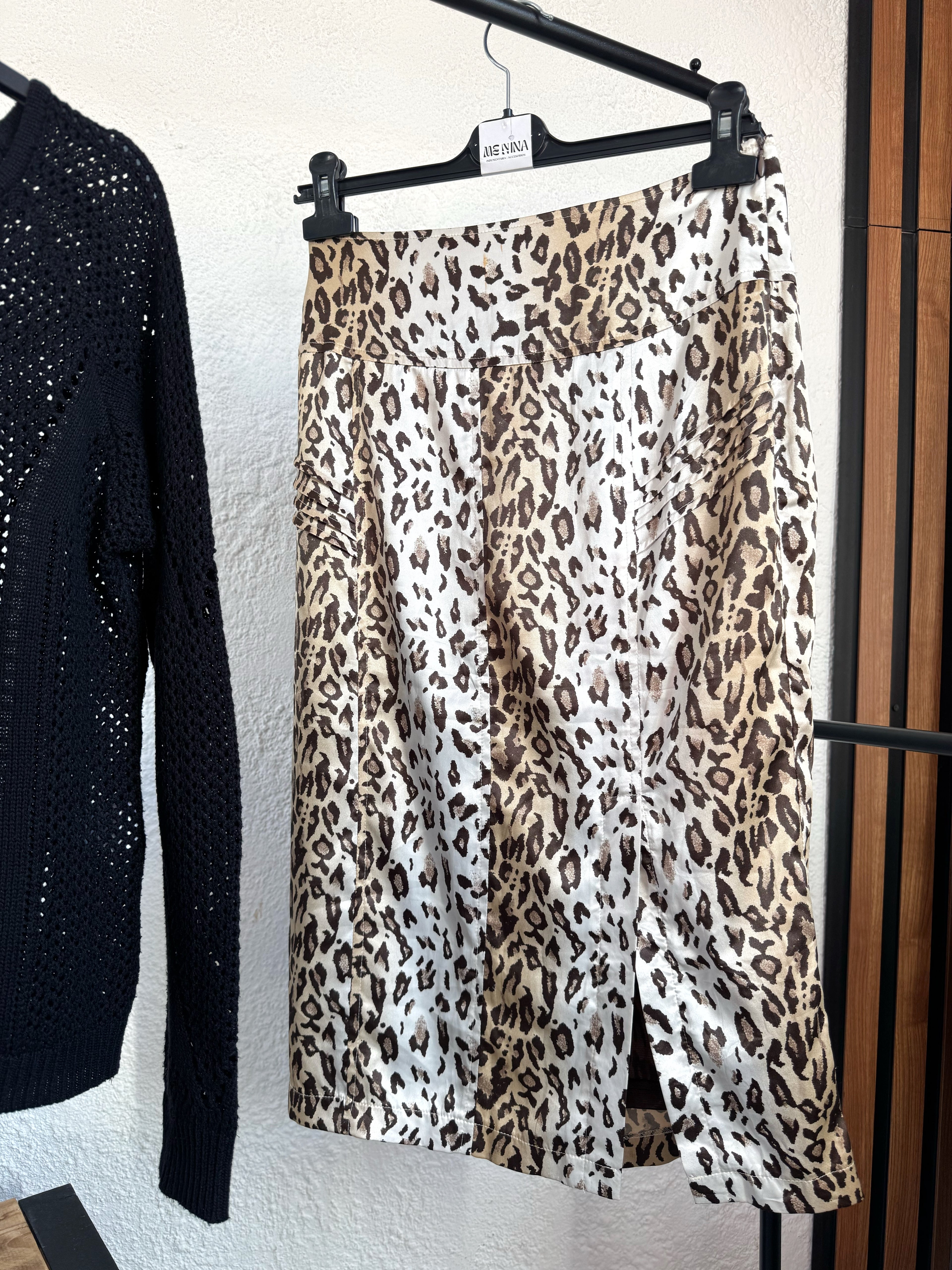 Pollera animal print