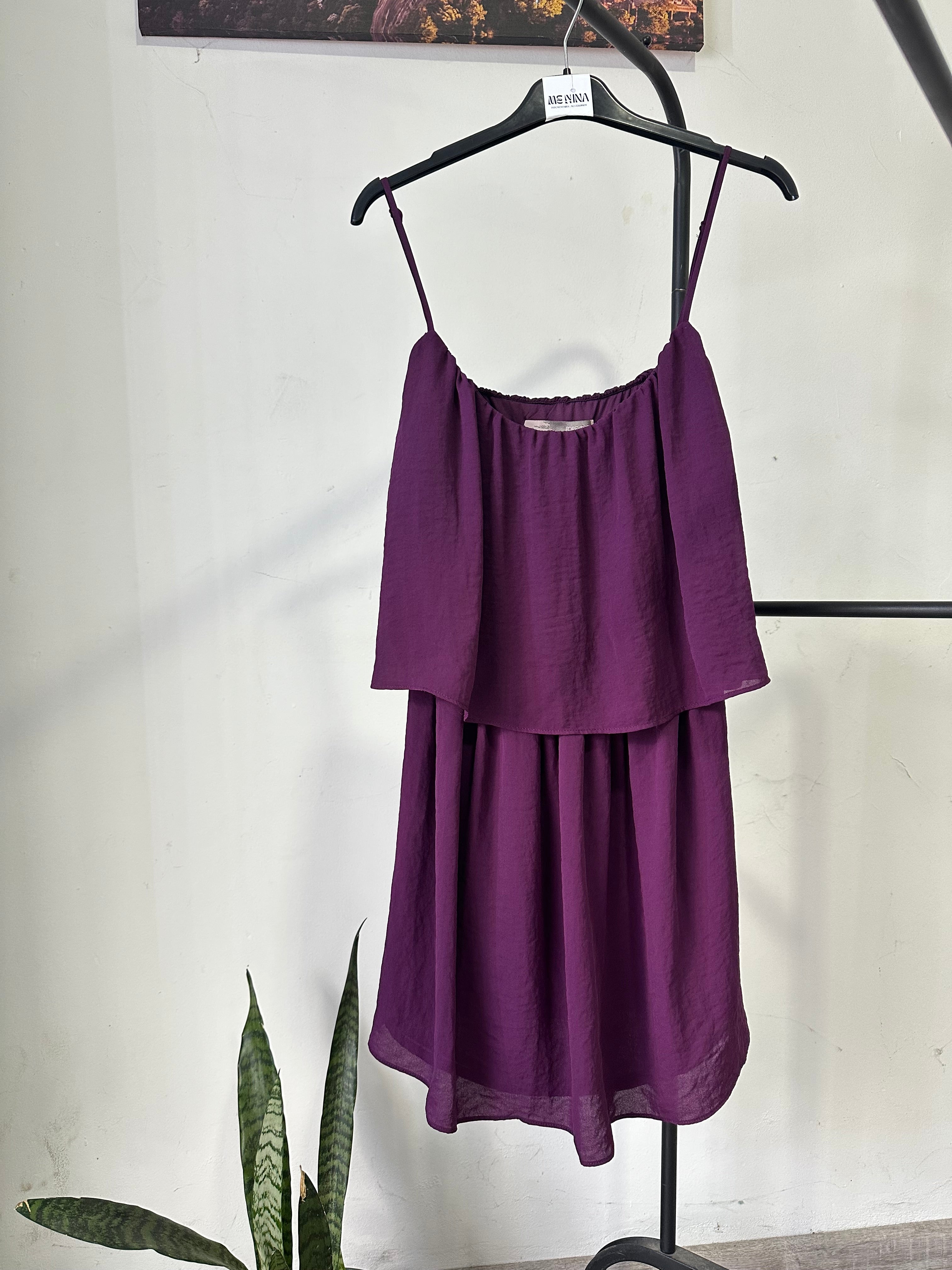 Vestido Forever 21 violeta