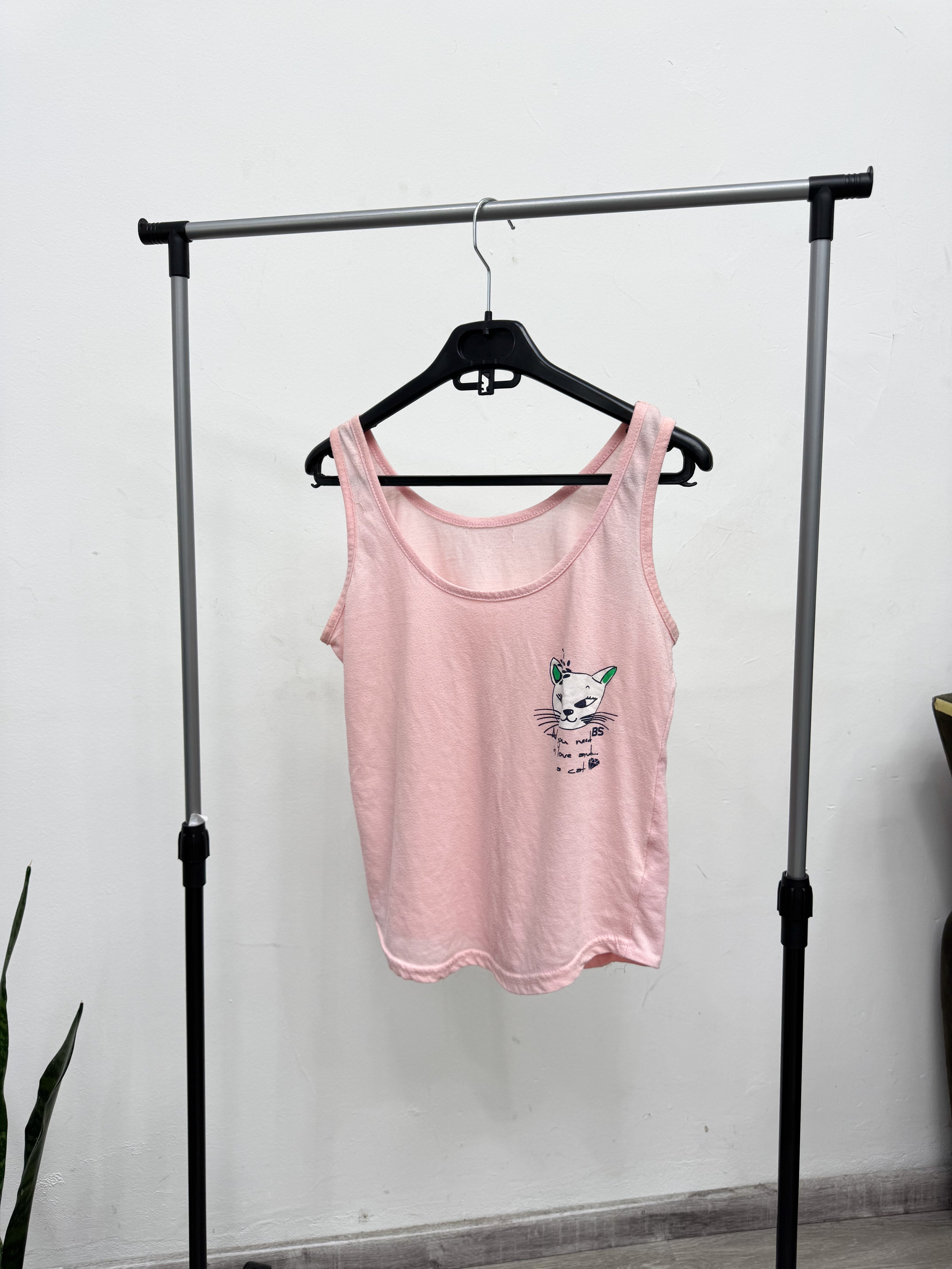 Remera de Pijama rosada