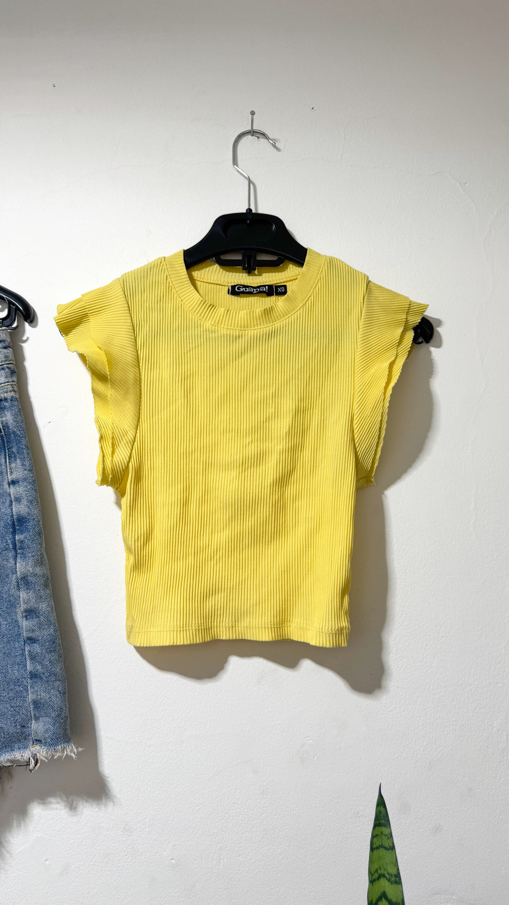 Remerita amarilla talle XS