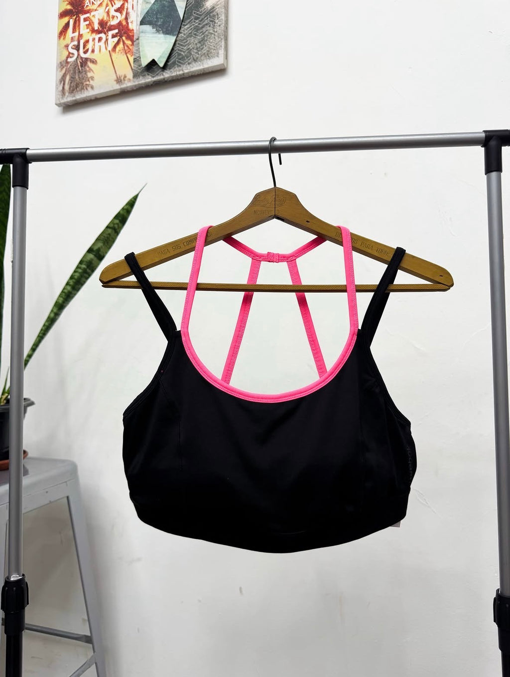 Top negro gym Reebok original