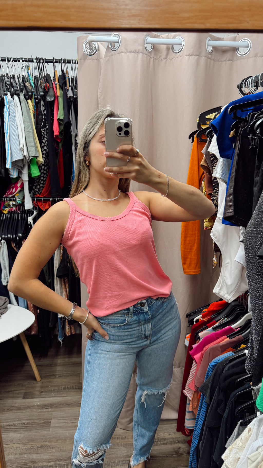 Musculosa rosada