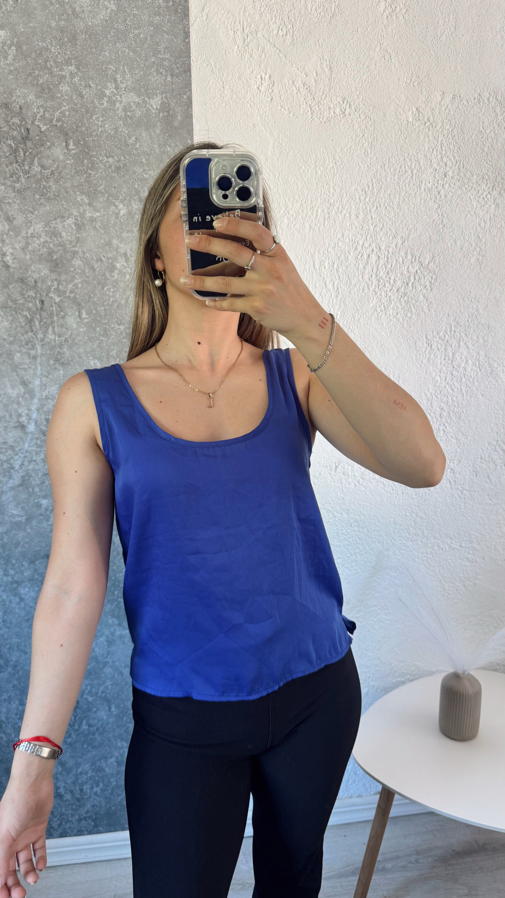 Musculosa azul Daniel Cassin