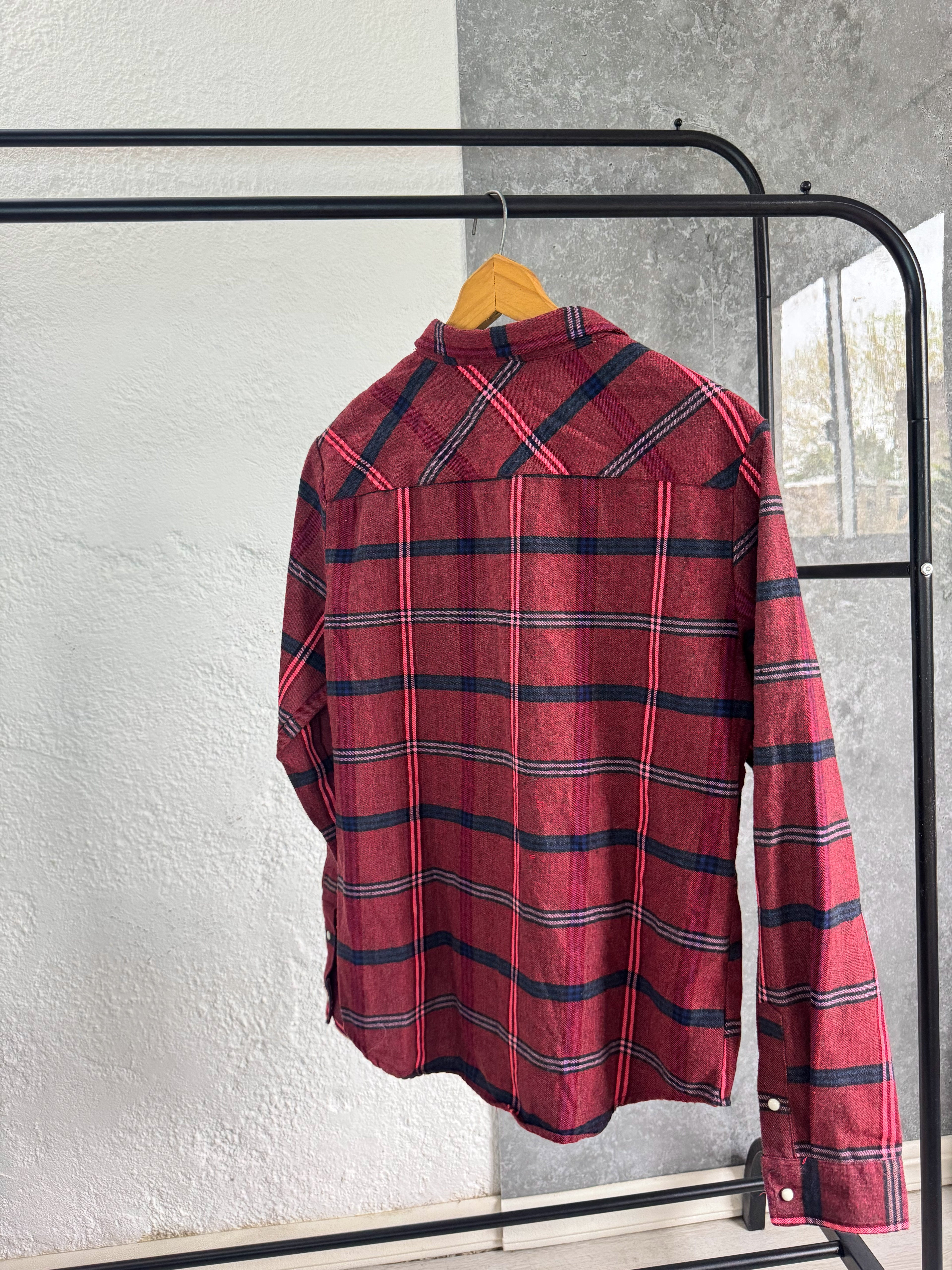 Camisa Rusty bordeaux