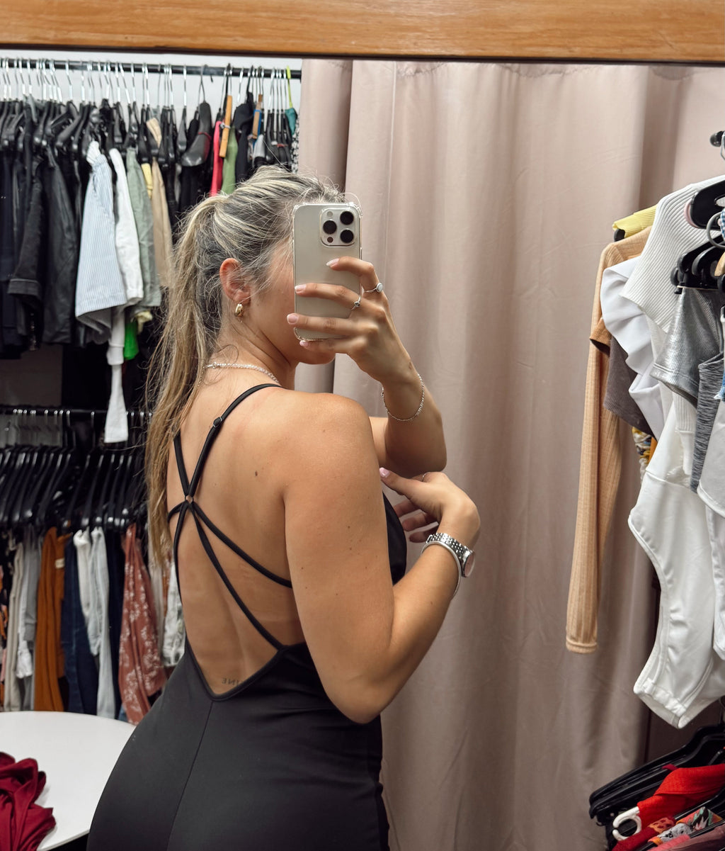 Catsuit gym negro NUEVO