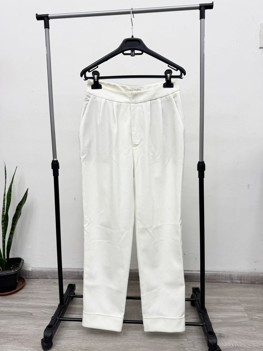Pantalón blanco sastrero