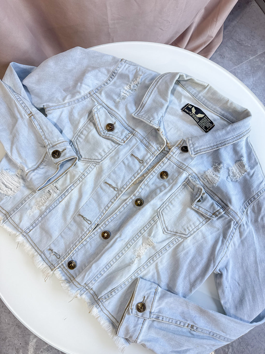 Chaqueta de Jean Dolce Ragazza talle S