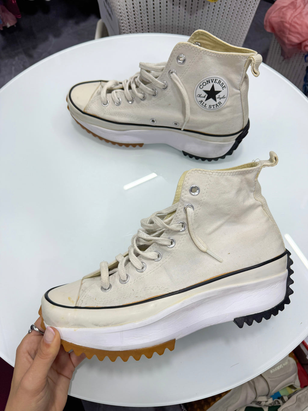 Botitas converse blancas