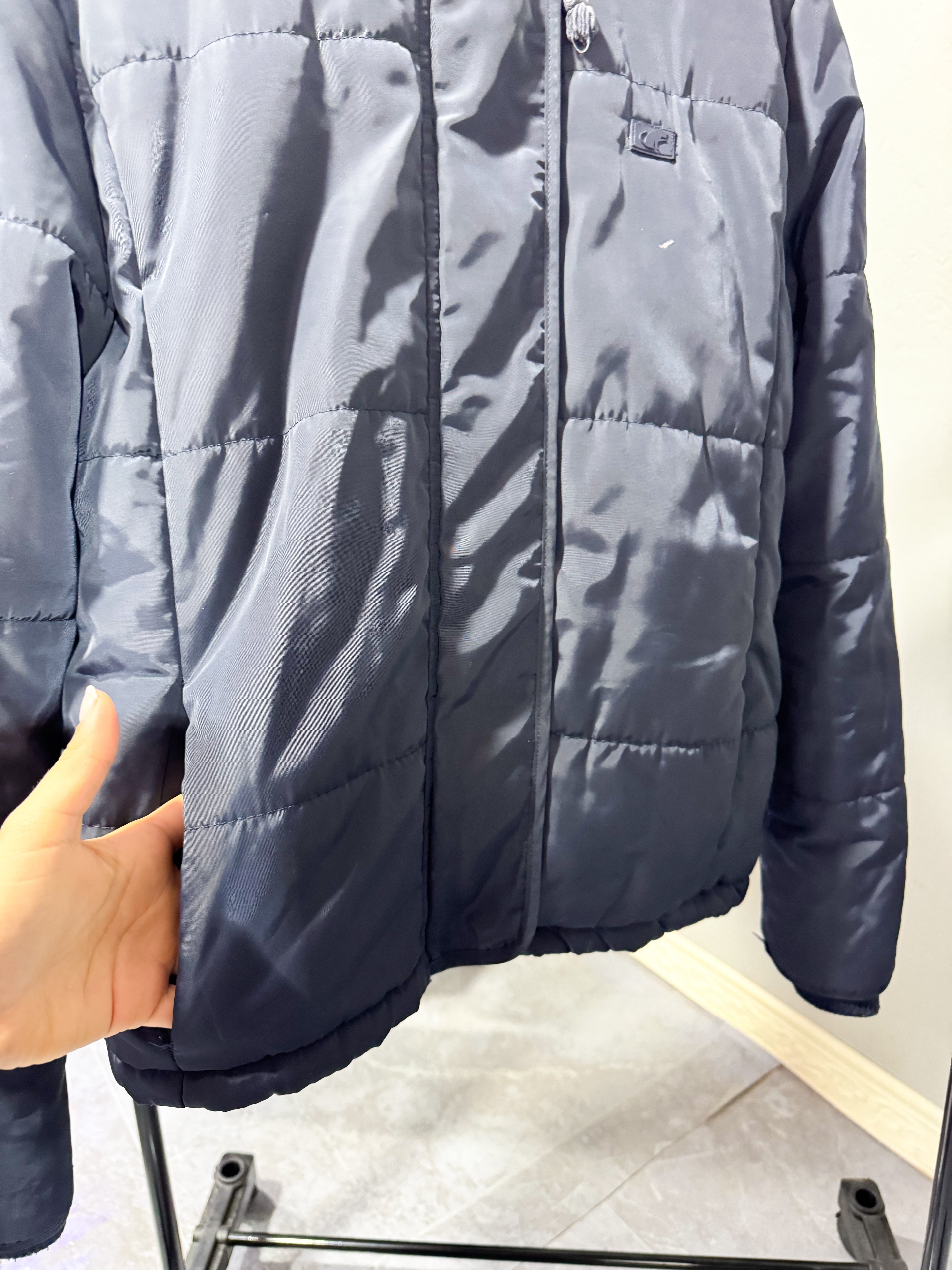 Campera de abrigo azul