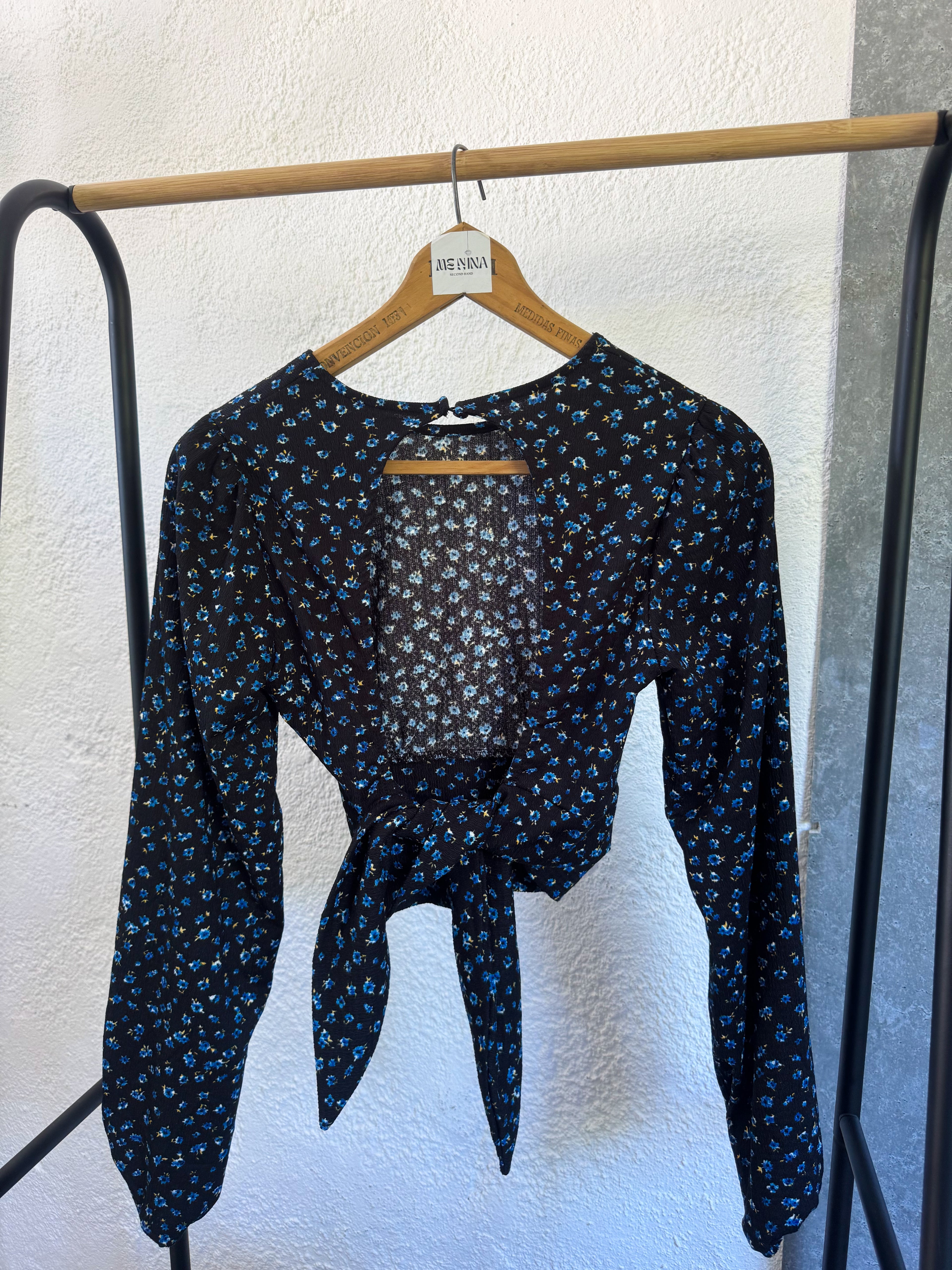 Blusa espalda abierta Bershka