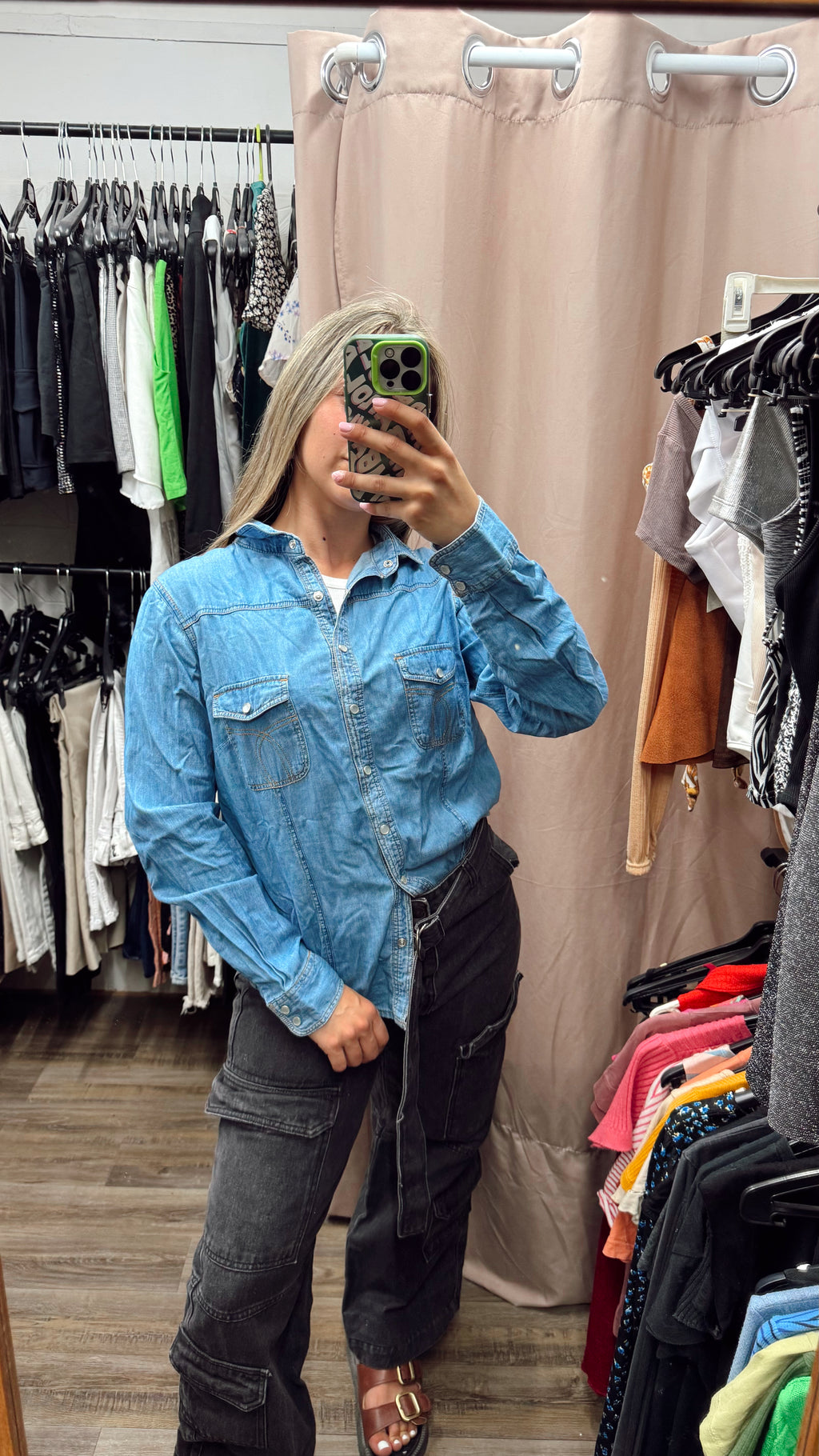 Camisa de Jean talle M