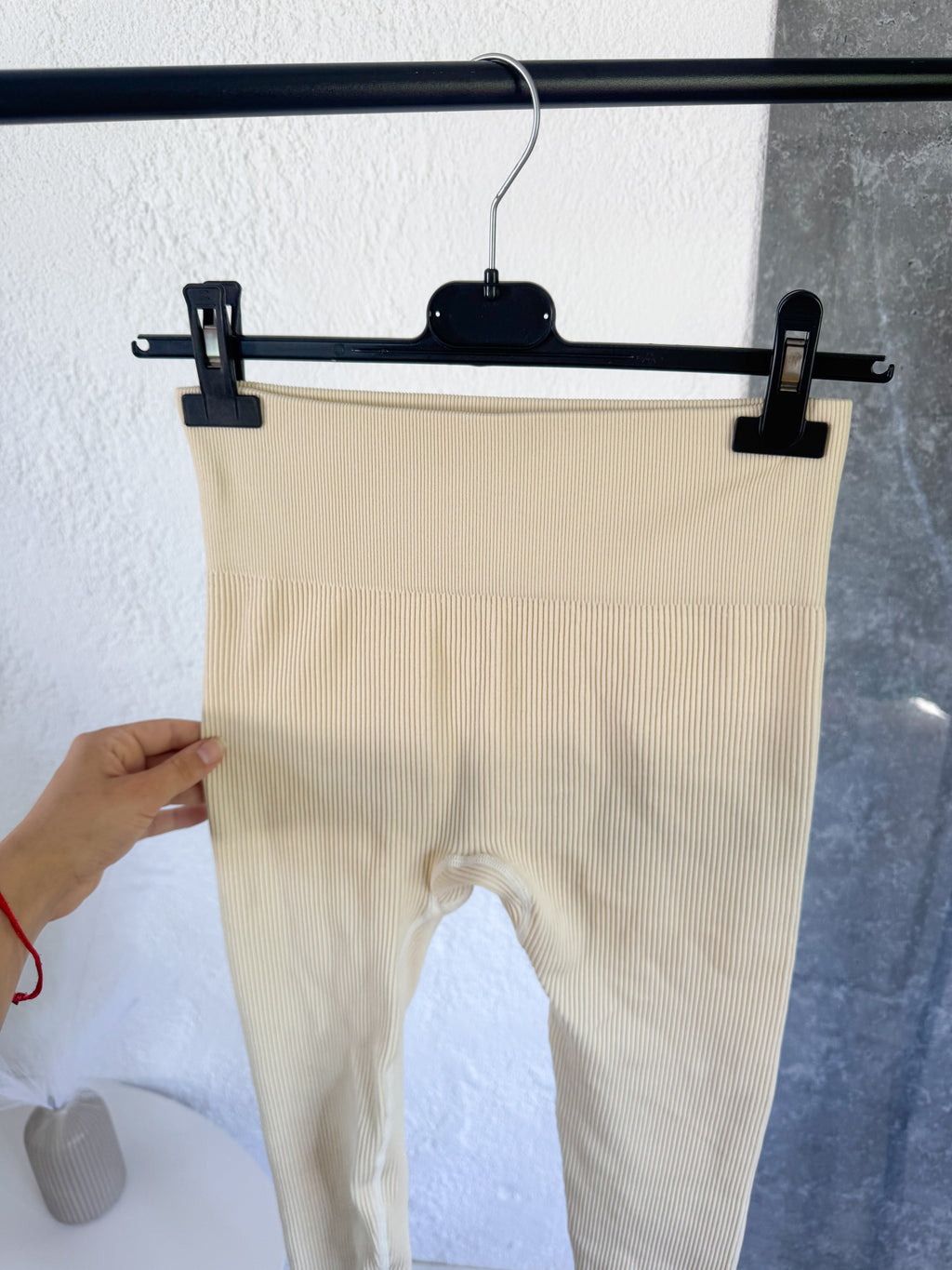 Calza NUEVA gym color beige