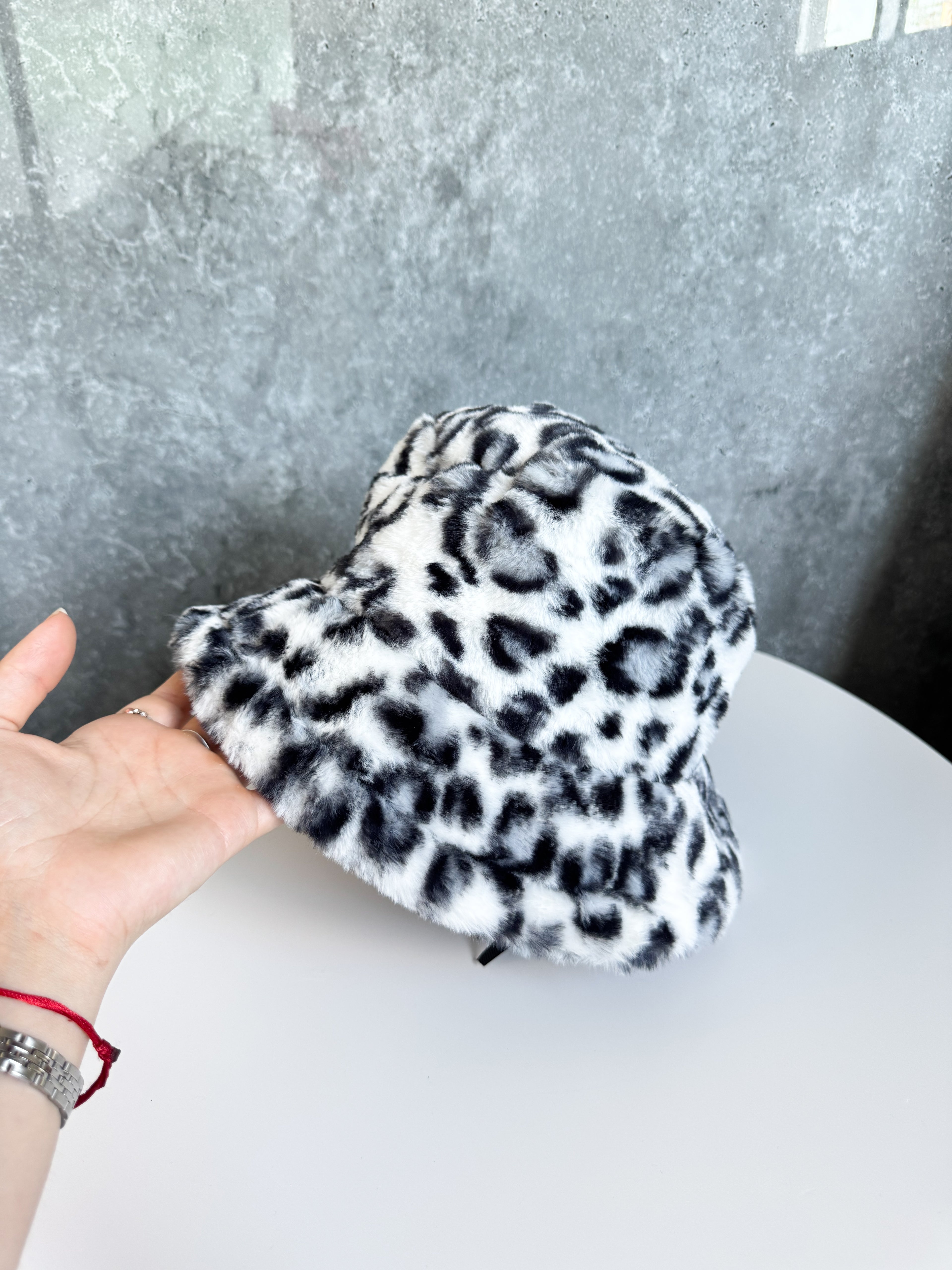 Gorro piluso animal print