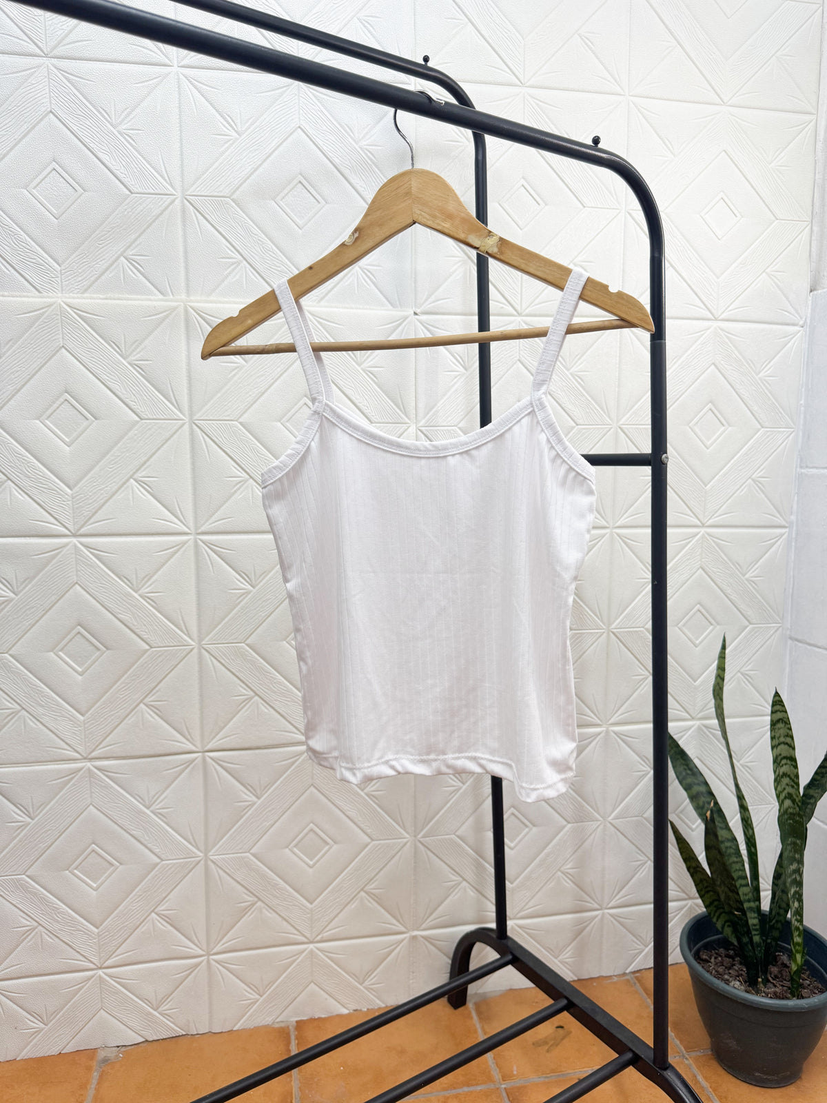 Top/Musculosa blanca morley