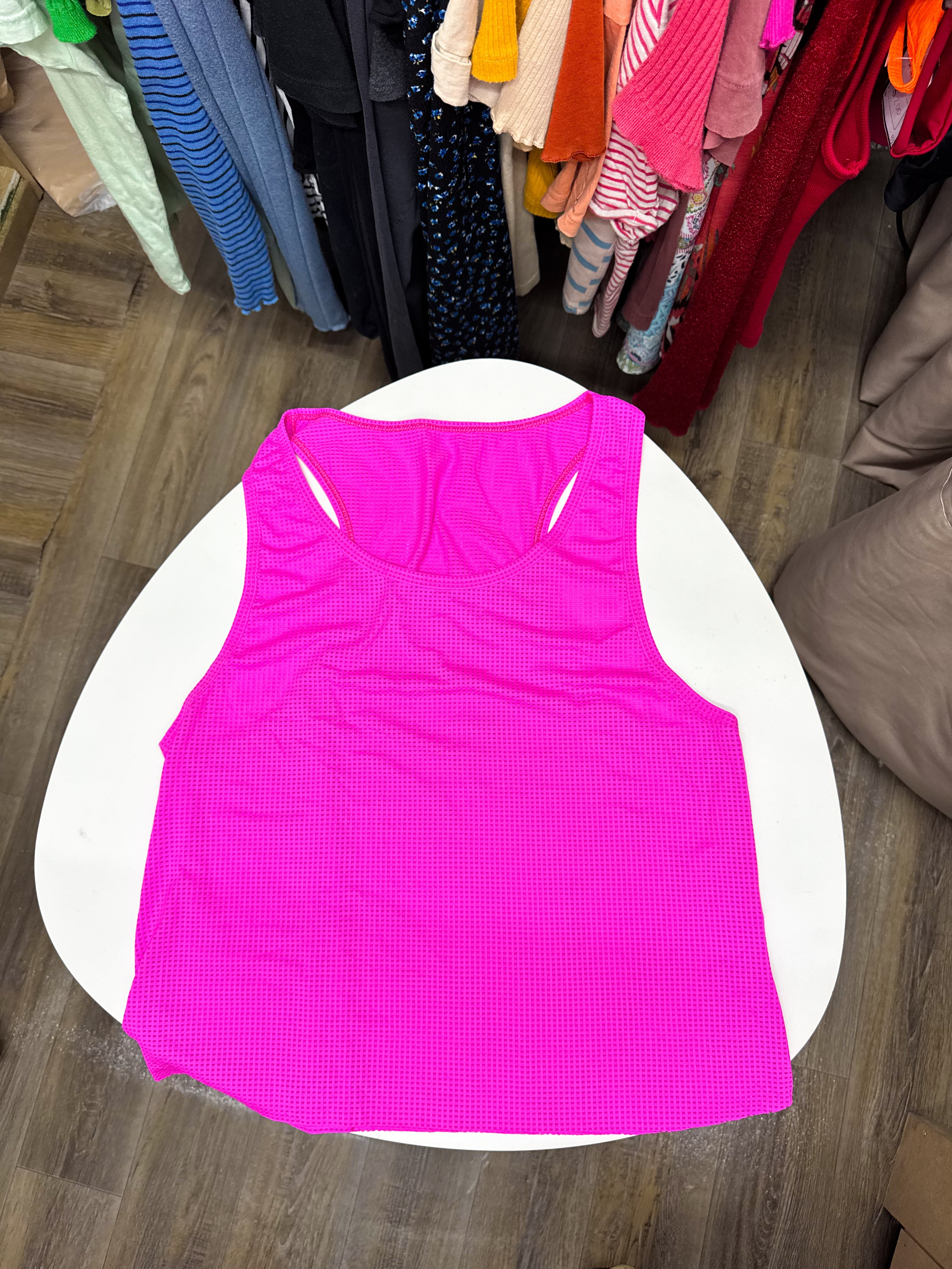 Musculosa deportiva rosada Dryfit
