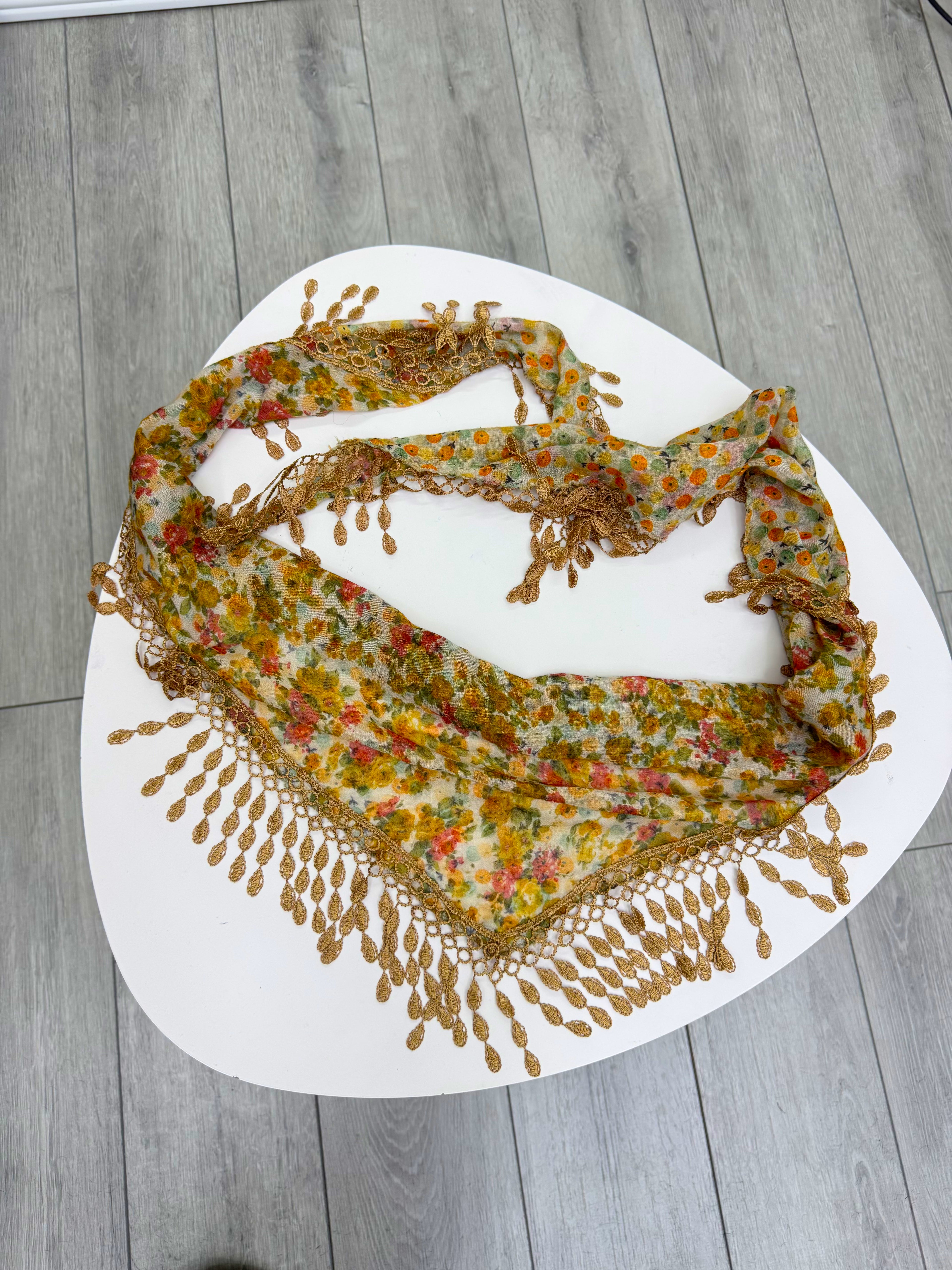 Chalina tonos naranjas