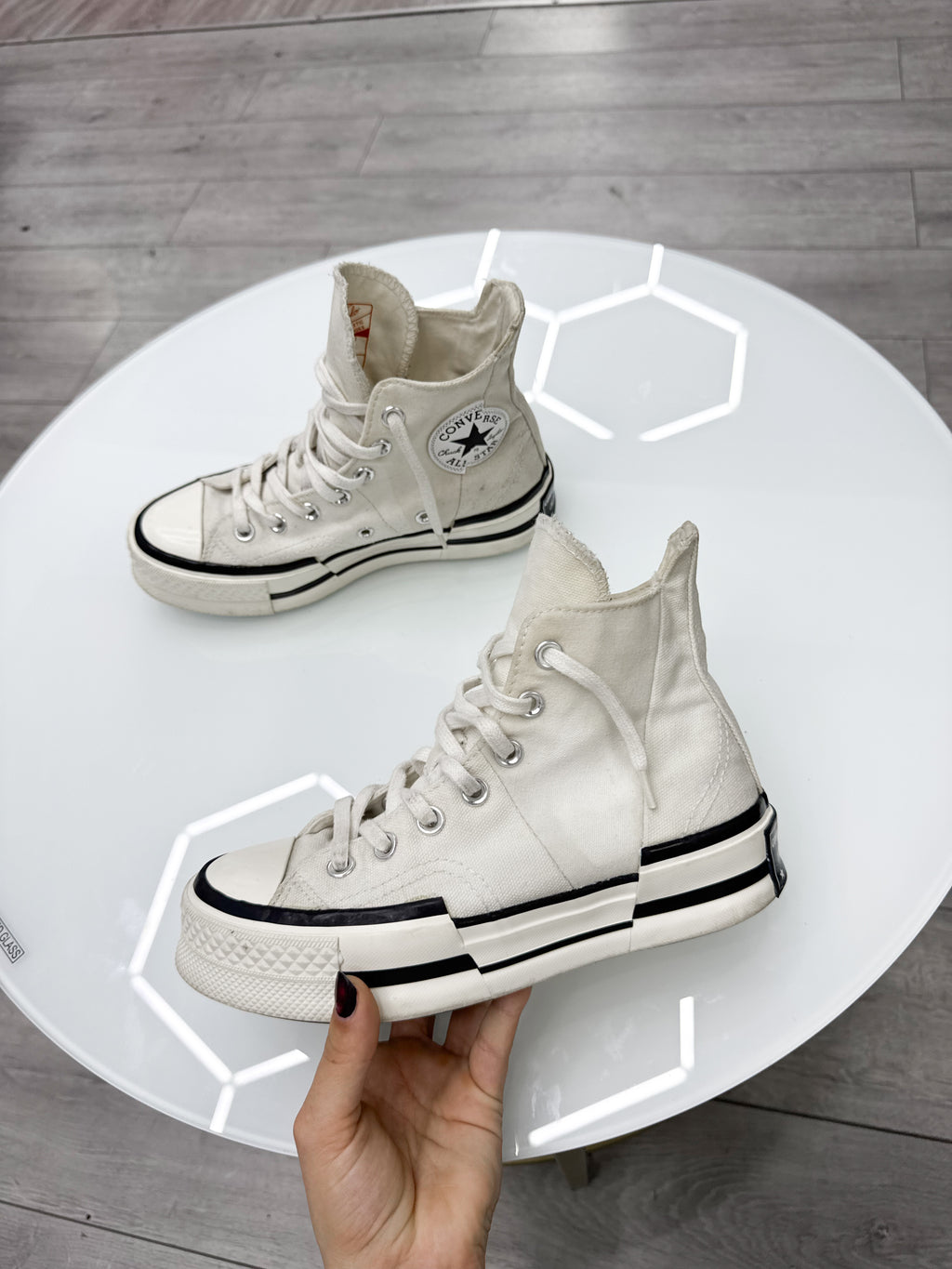 Botitas blancas converse originales
