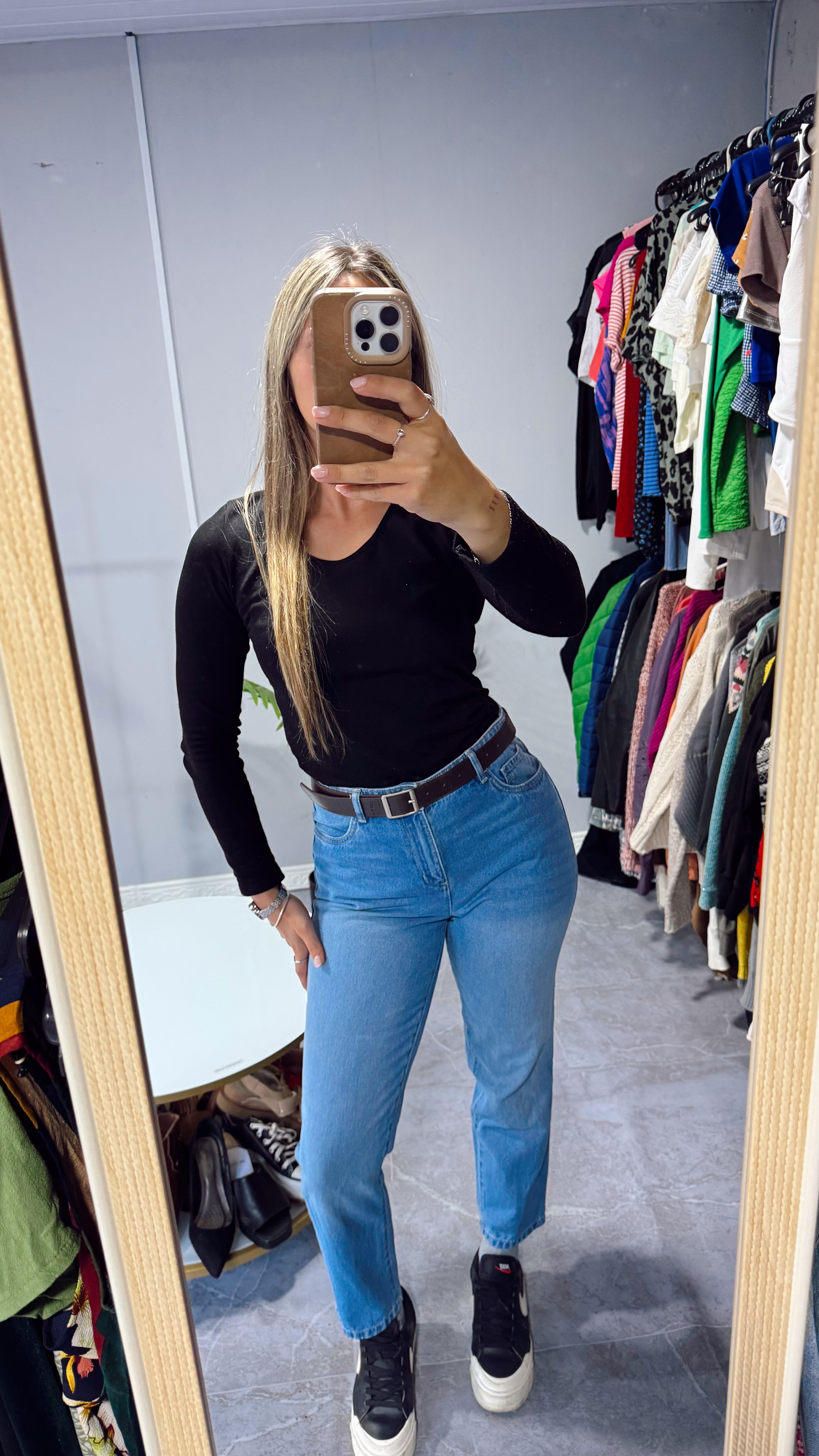 Jean mom talle 38
