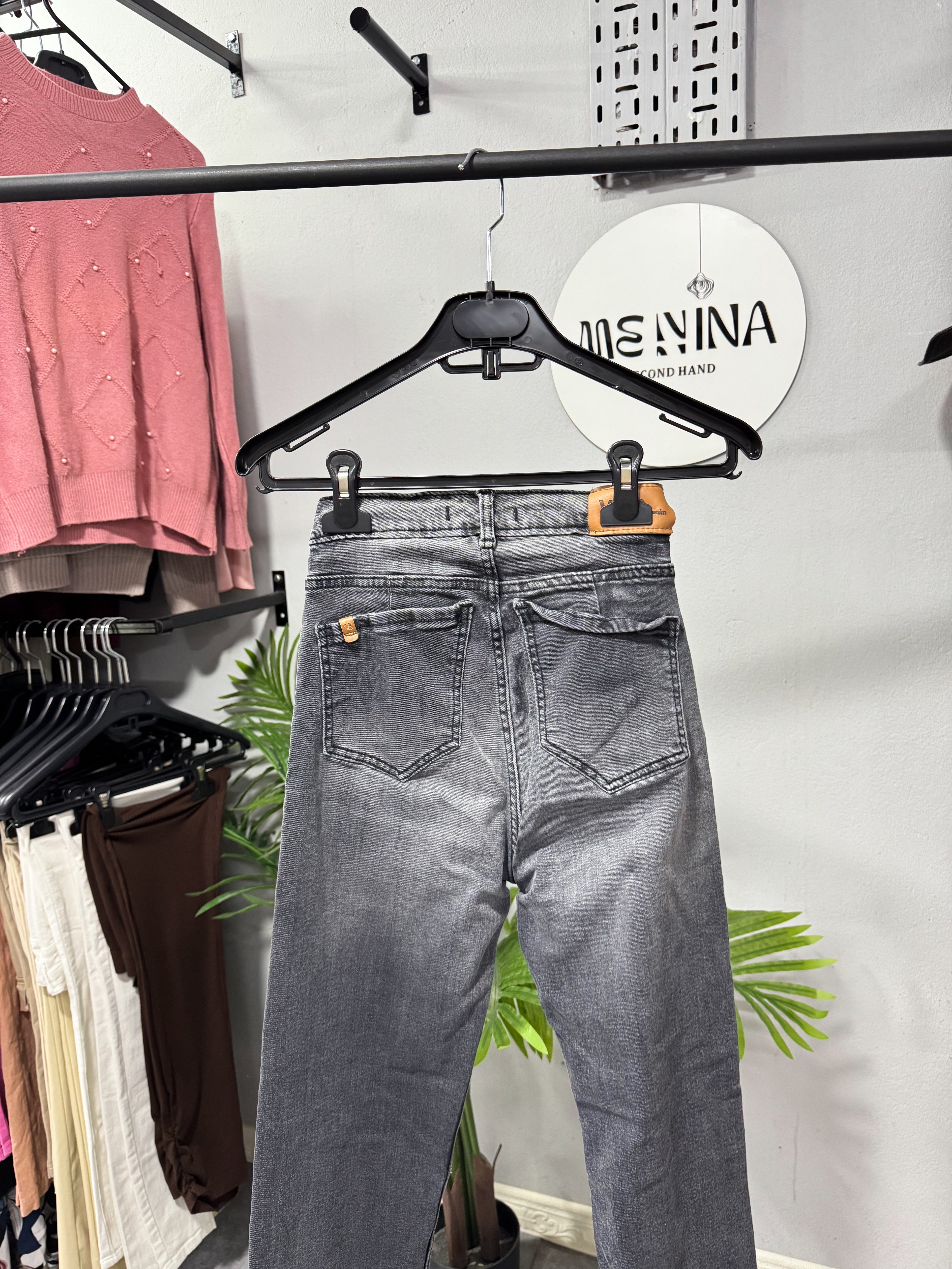 Jean recto gris Vita’S