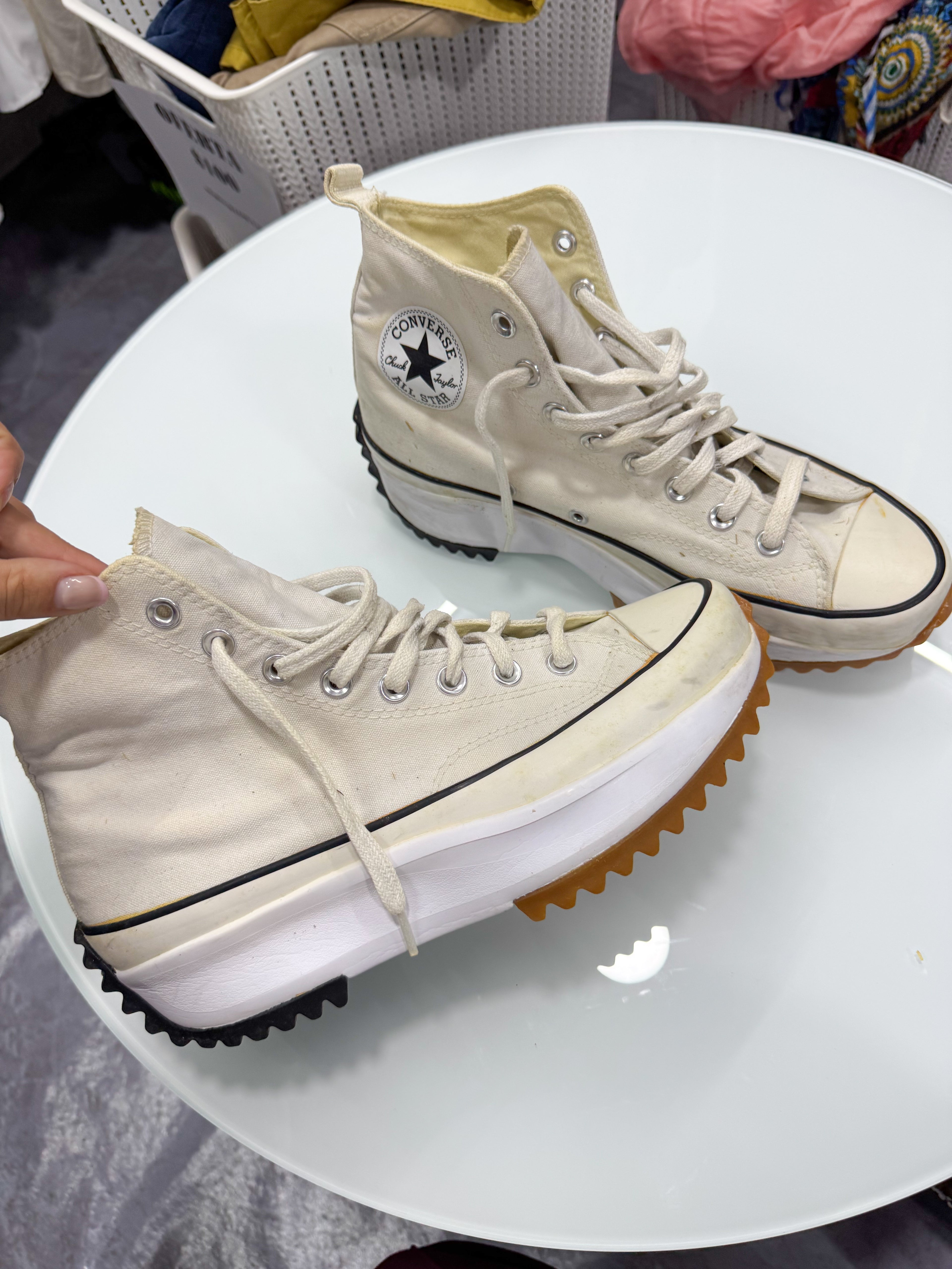 Botitas converse blancas