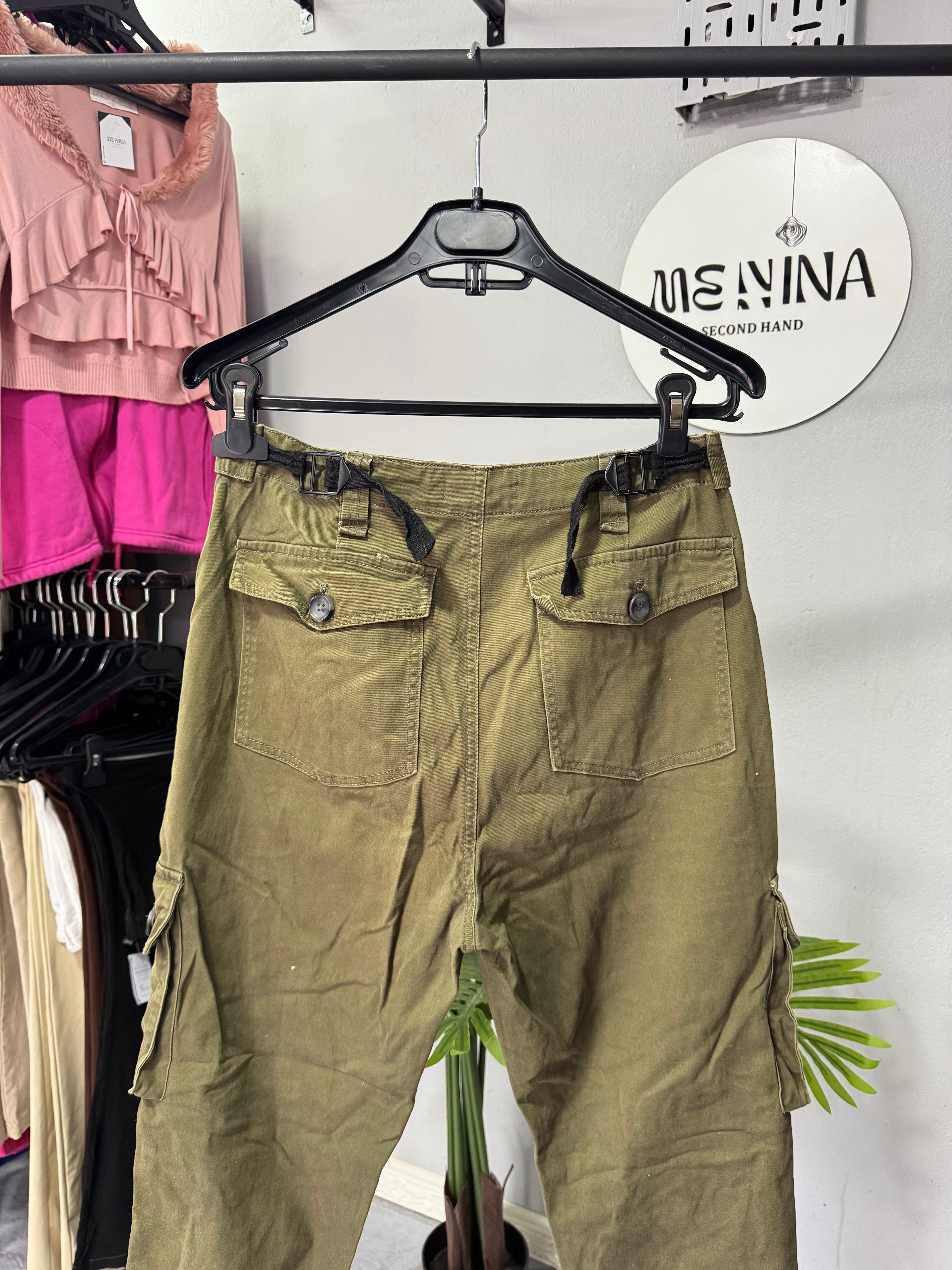 Pantalón cargo verde