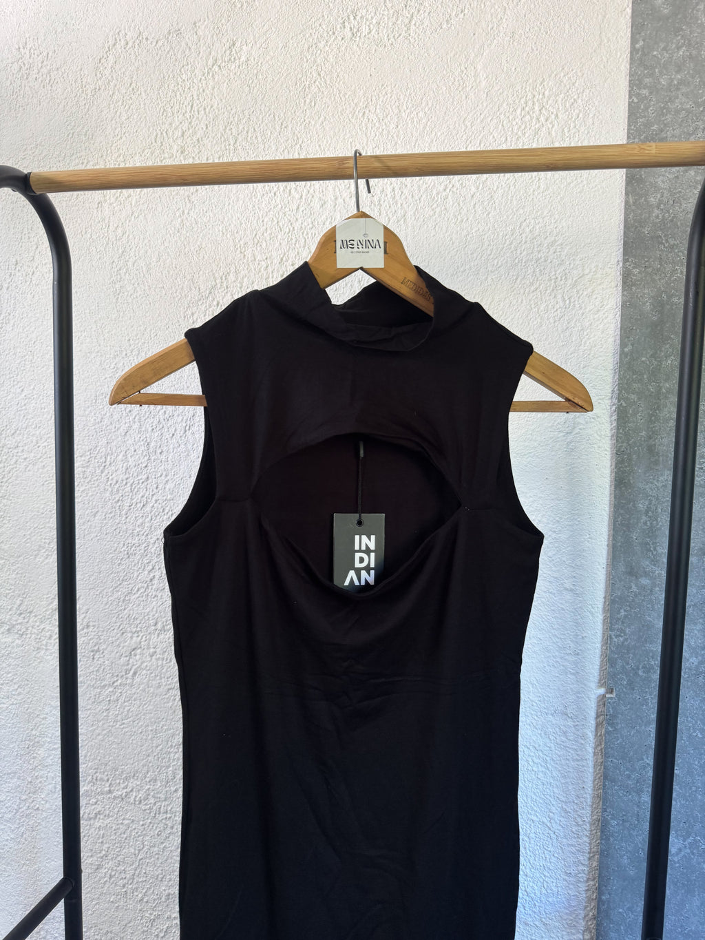 Vestido NUEVO negro Indian