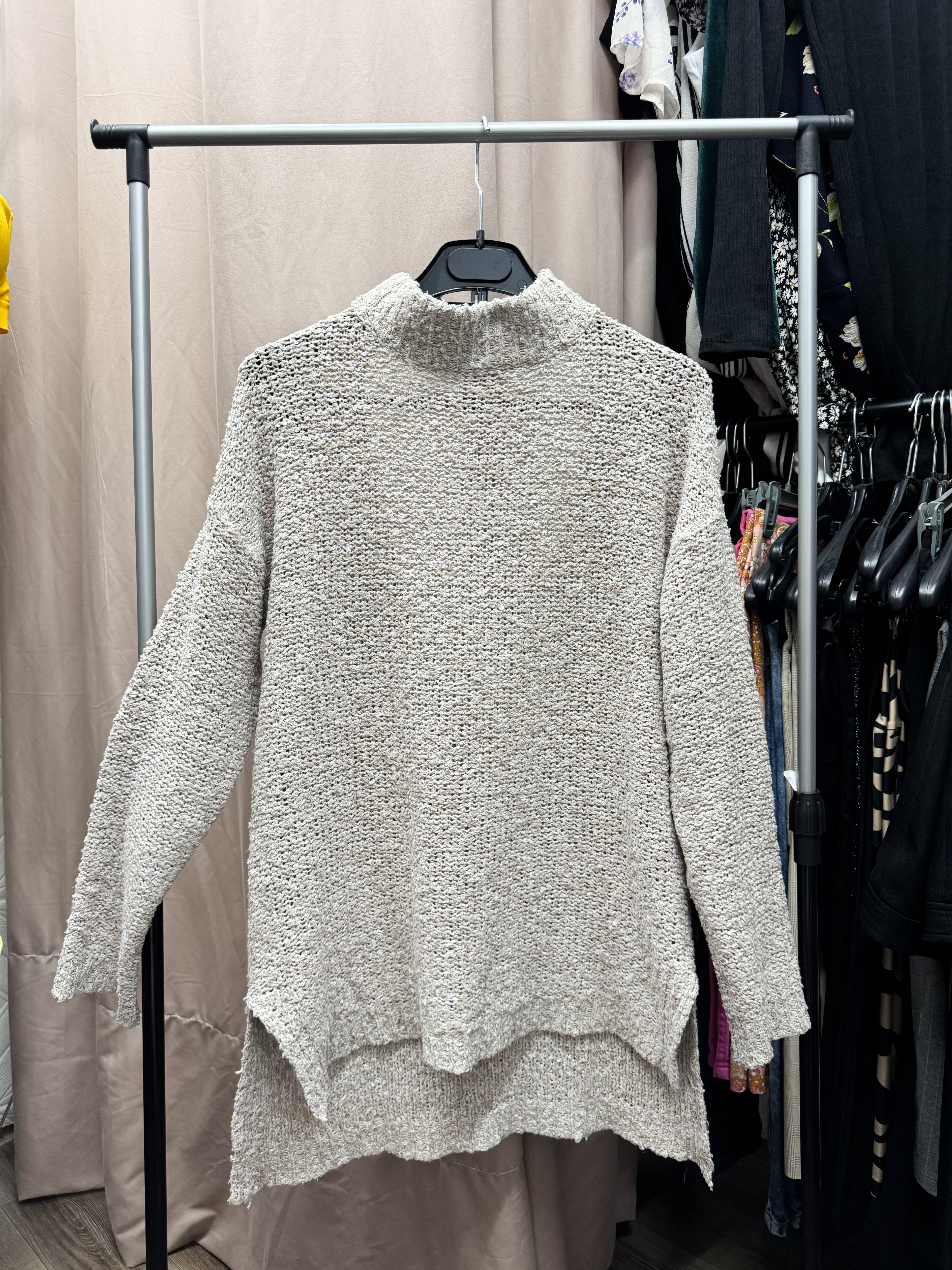 Buzo de lana marrón