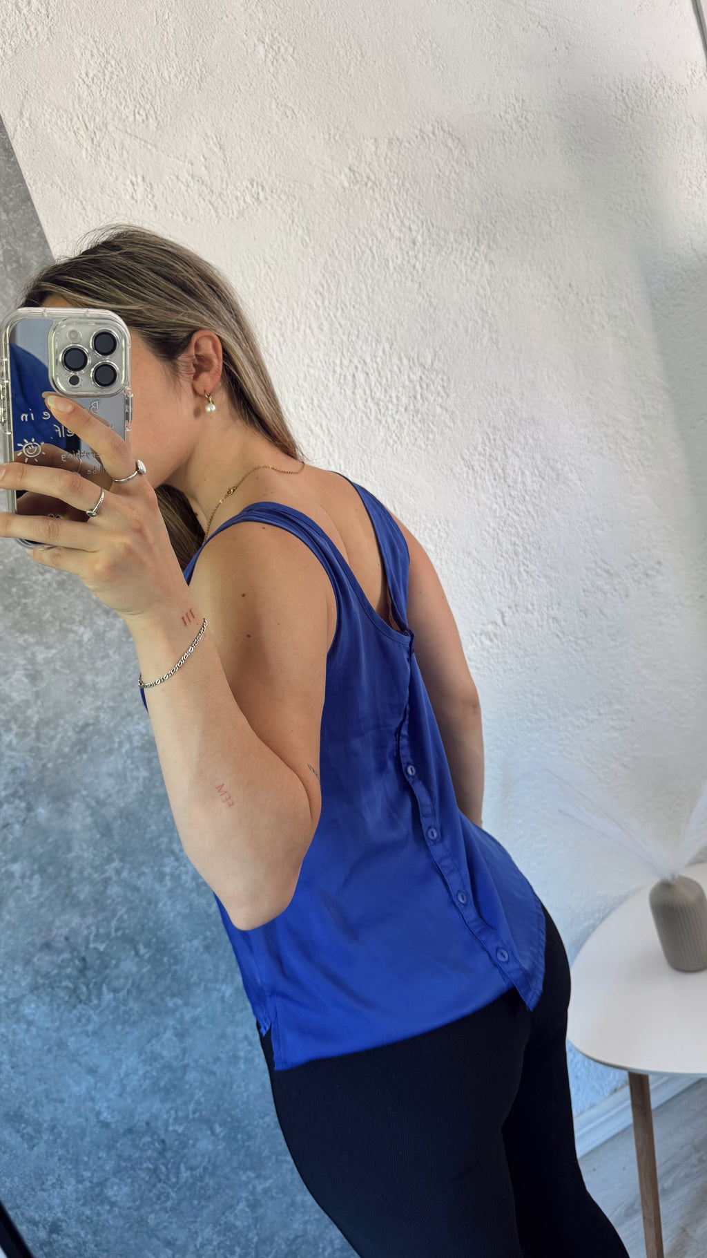 Musculosa azul Daniel Cassin