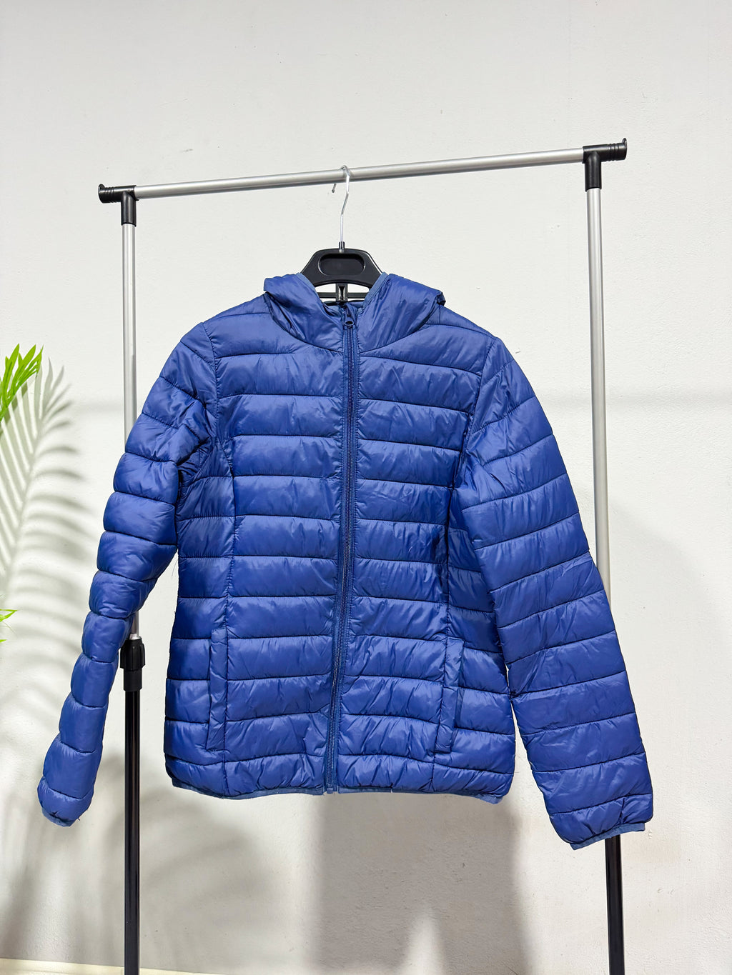 Campera de abrigo azul