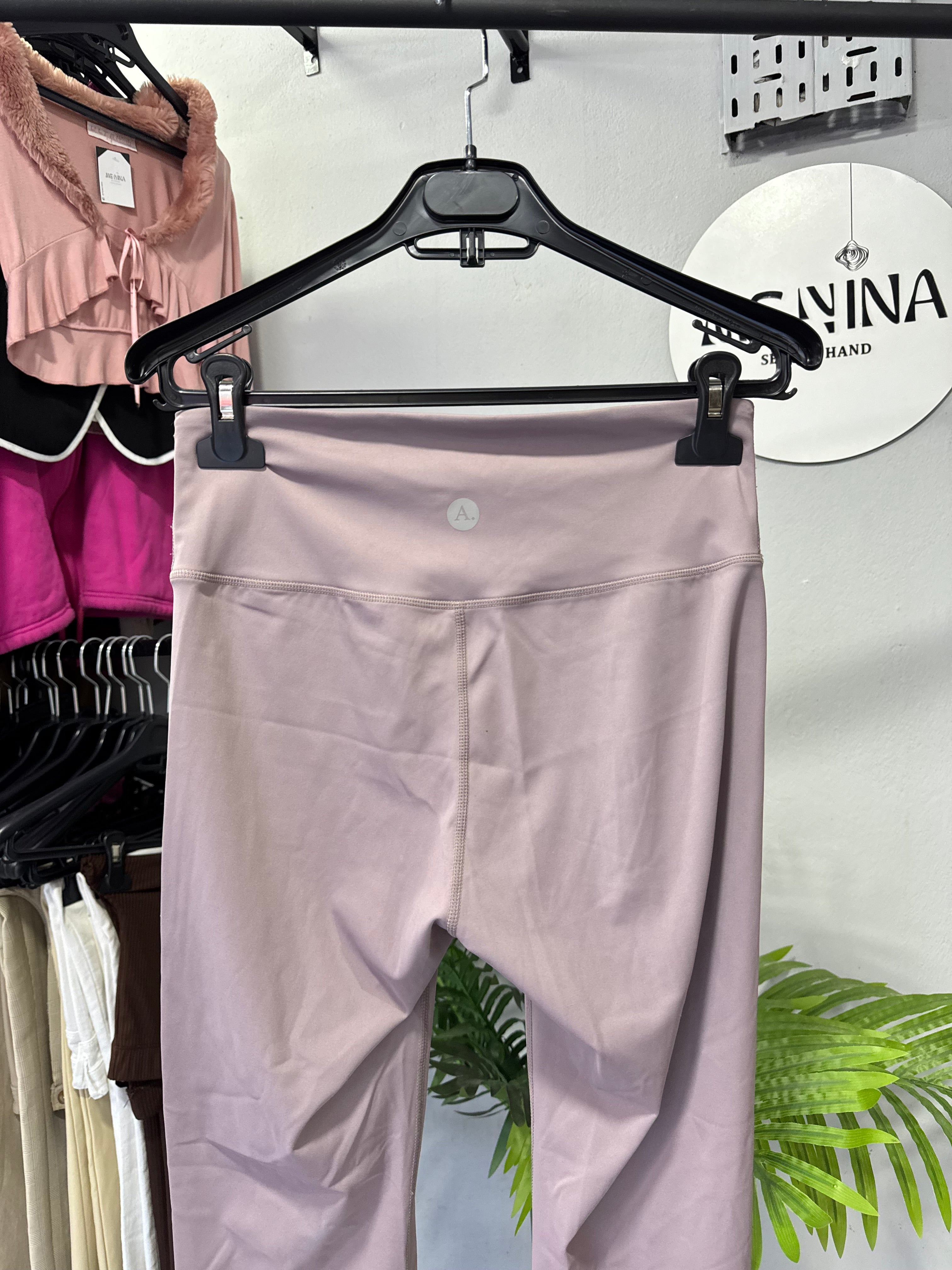 Calza gym color lila pastel