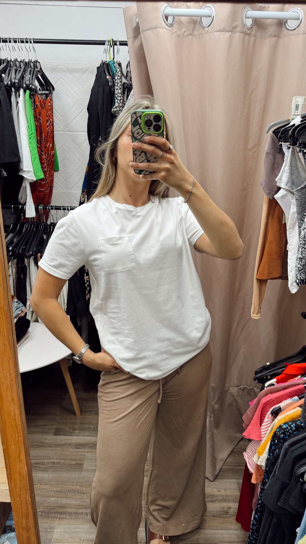 Remera básica blanca