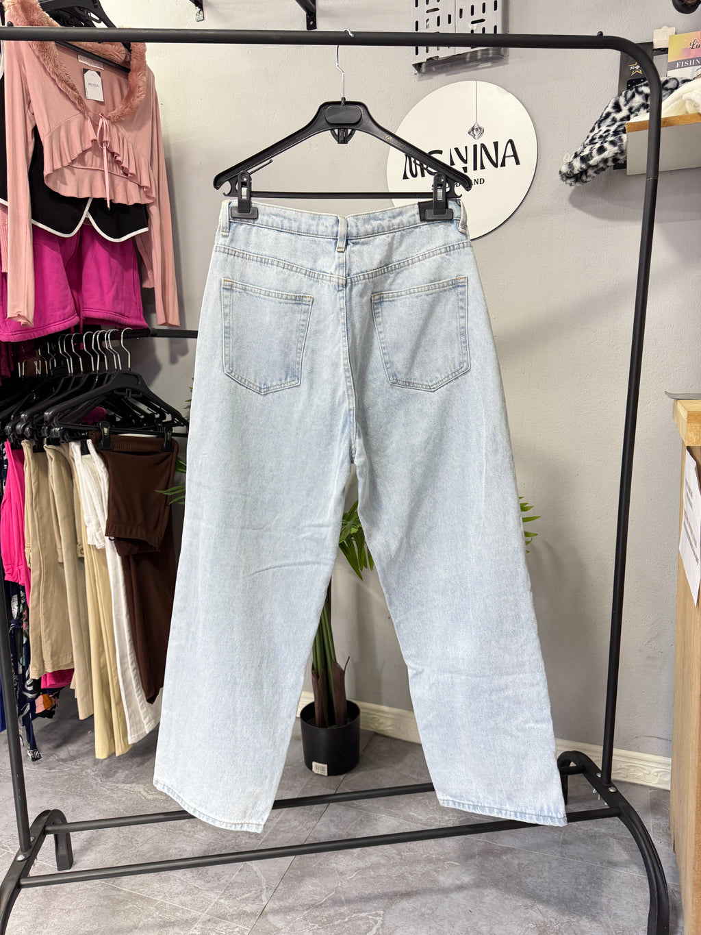 Jean clarito ancho talle 44
