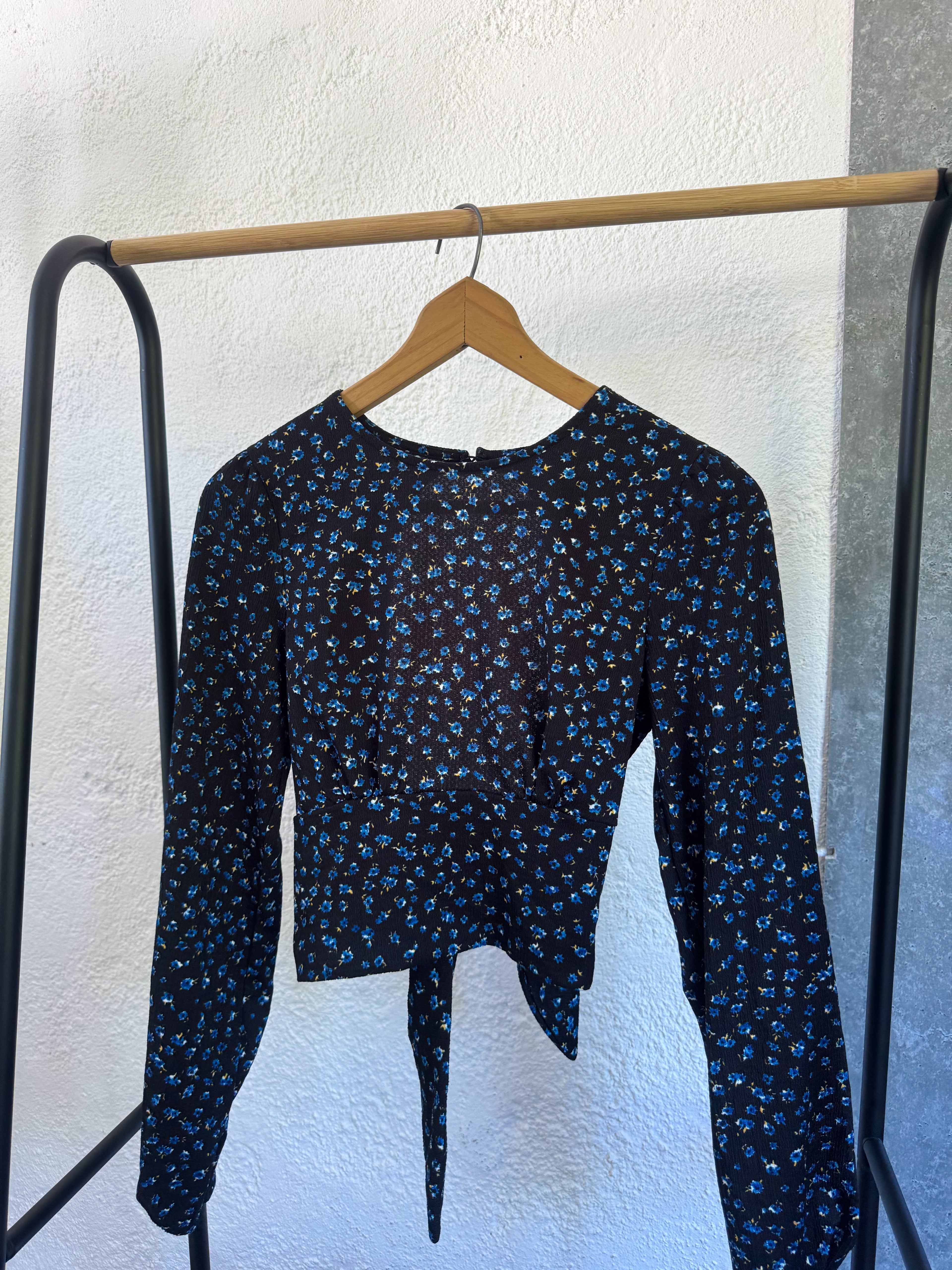 Blusa espalda abierta Bershka