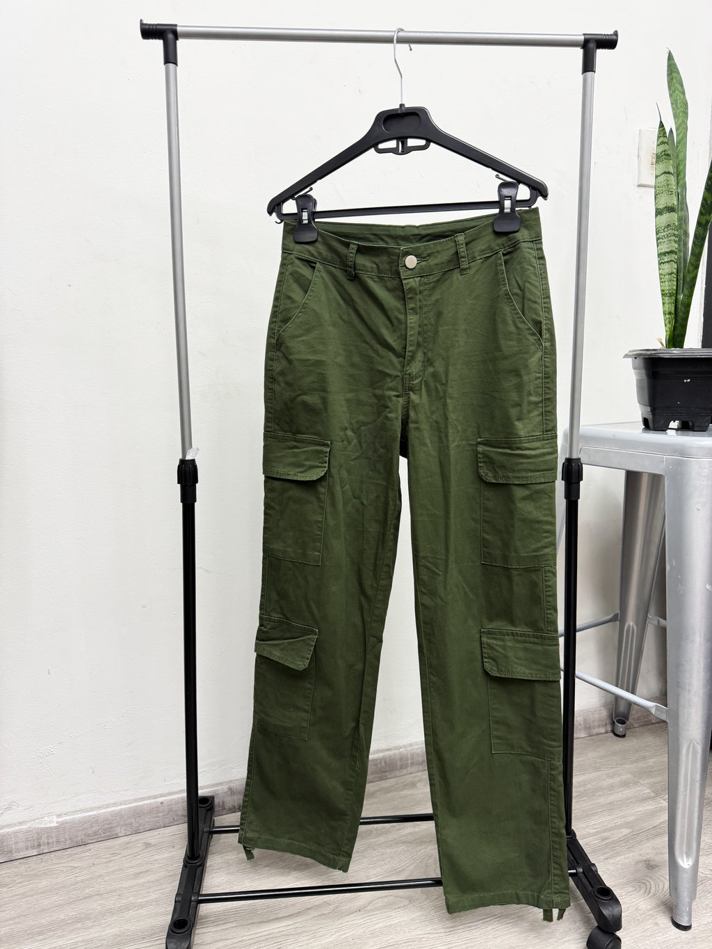Pantalón cargo verde