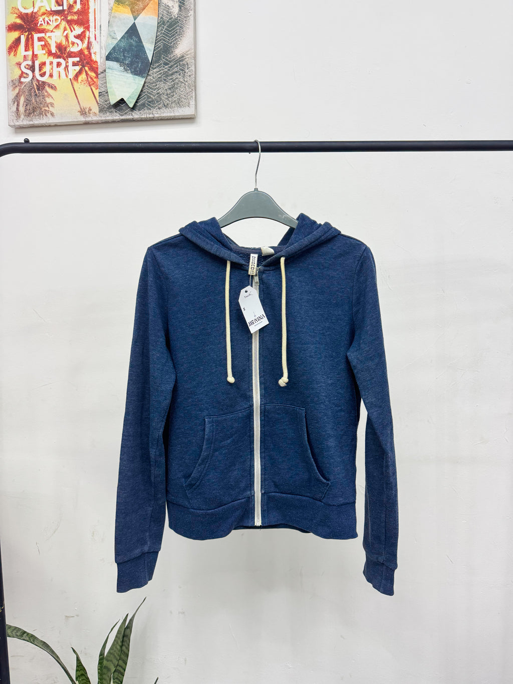 Campera deportiva azul