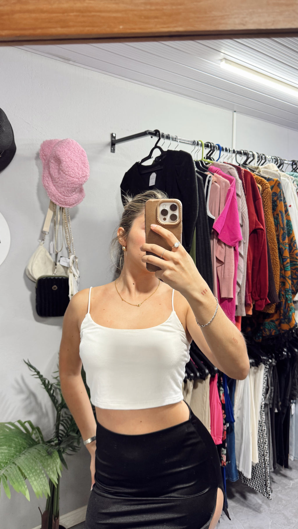 Top blanco básico