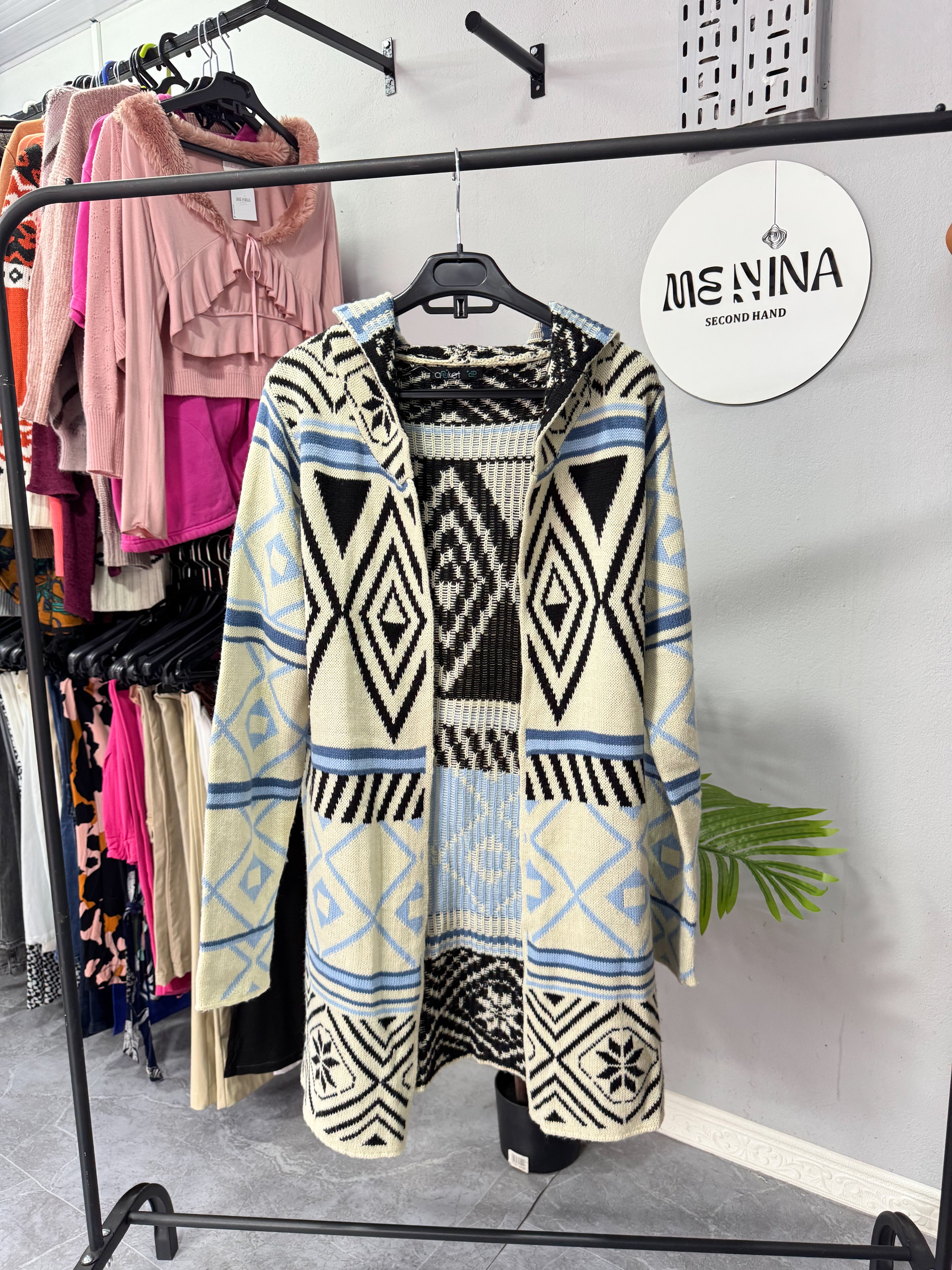 Saco talle único con capucha