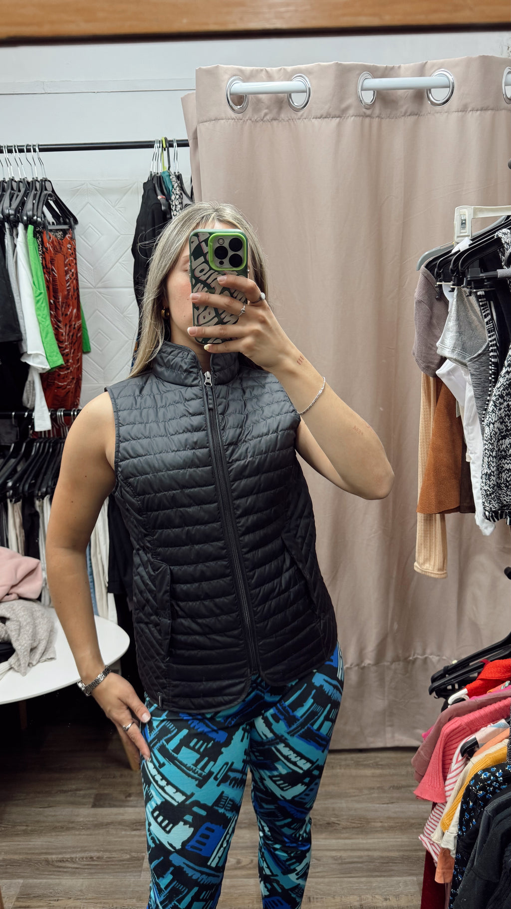 Chaleco negro Decathlon