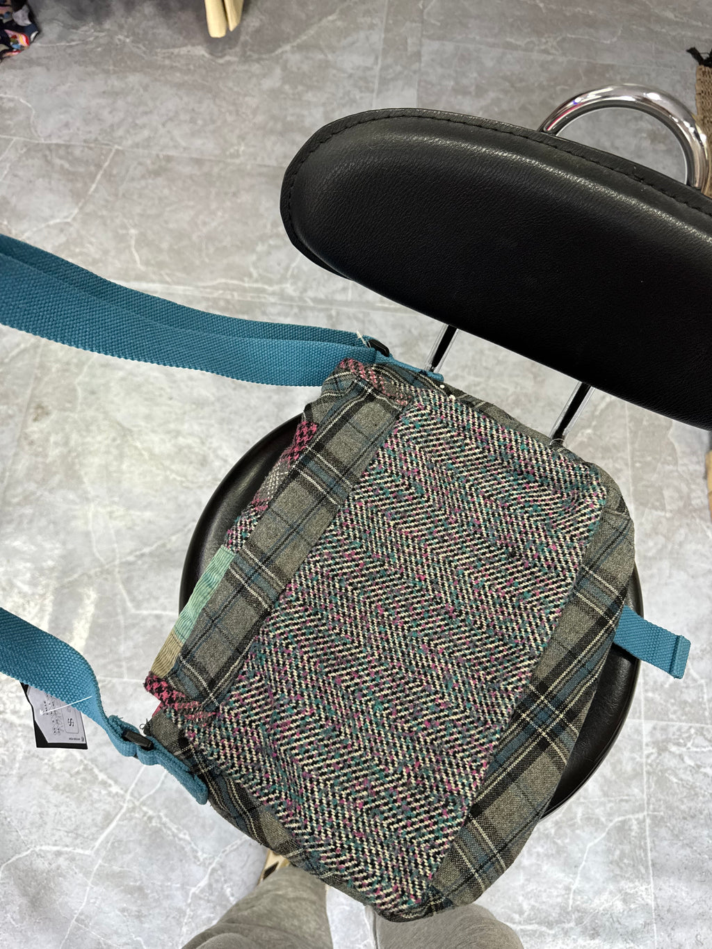 Cartera bandolera de tela