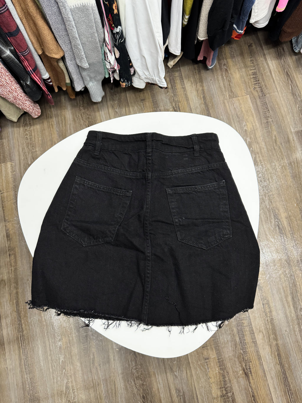 Pollera negra de Jean Indian