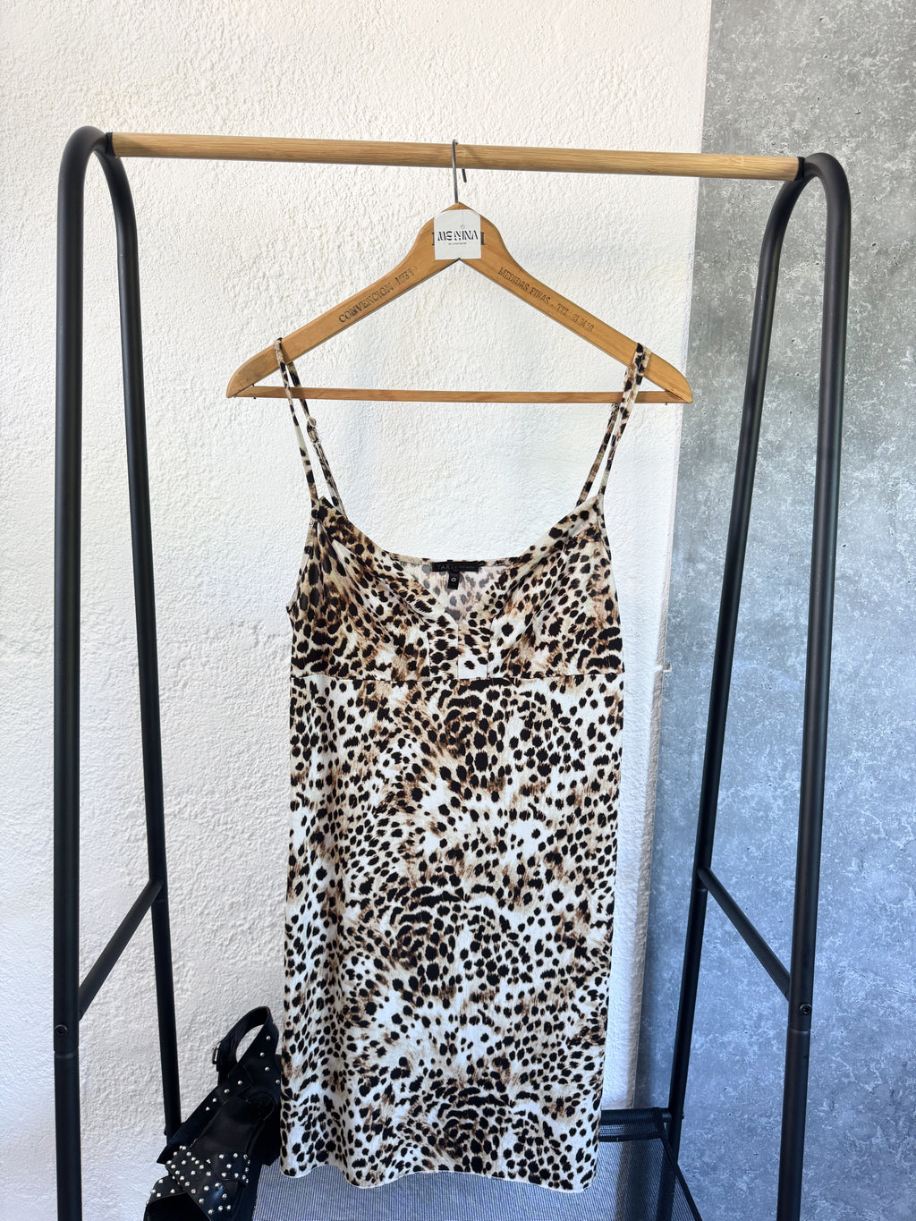Vestido animal print