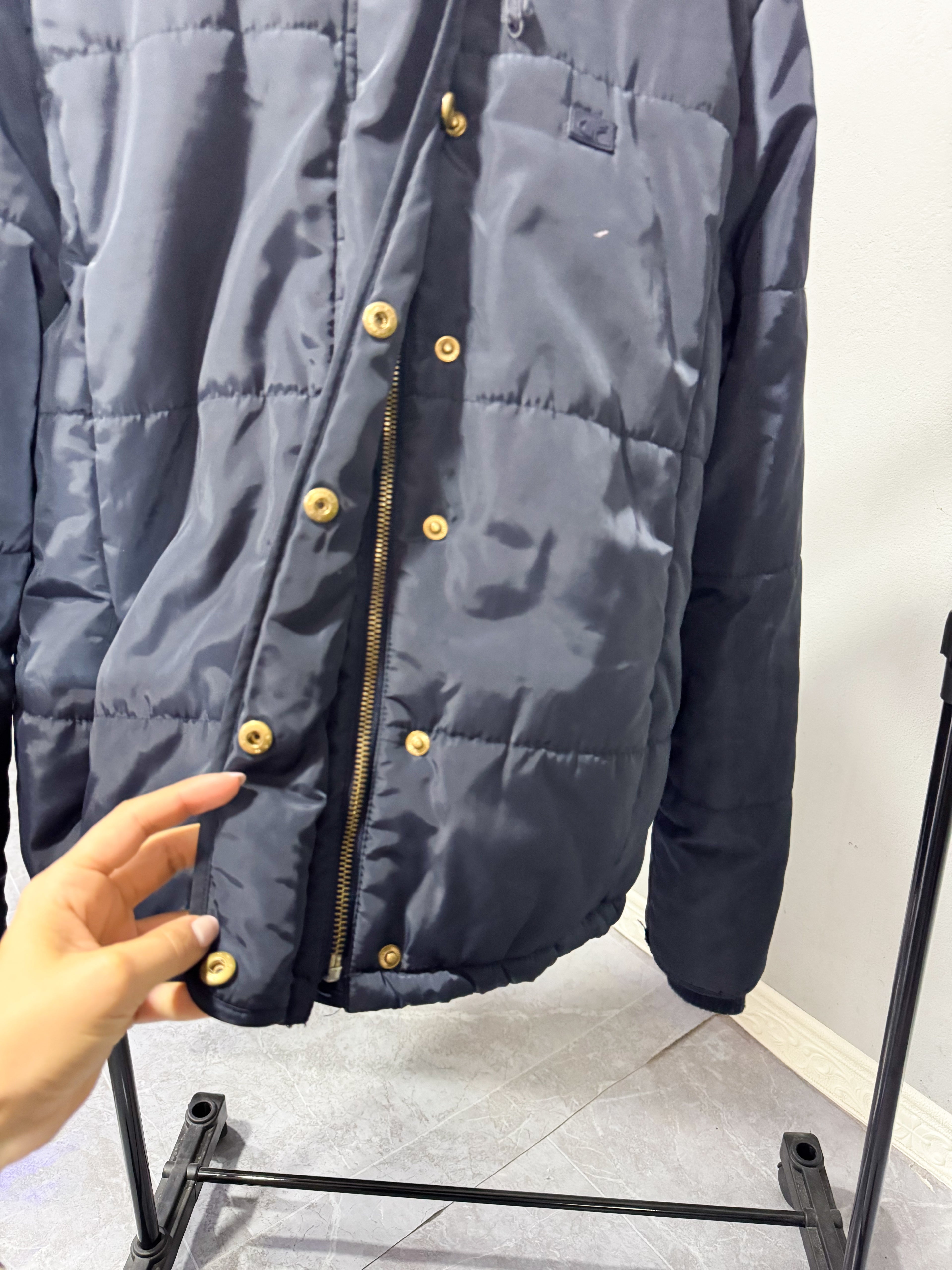 Campera de abrigo azul