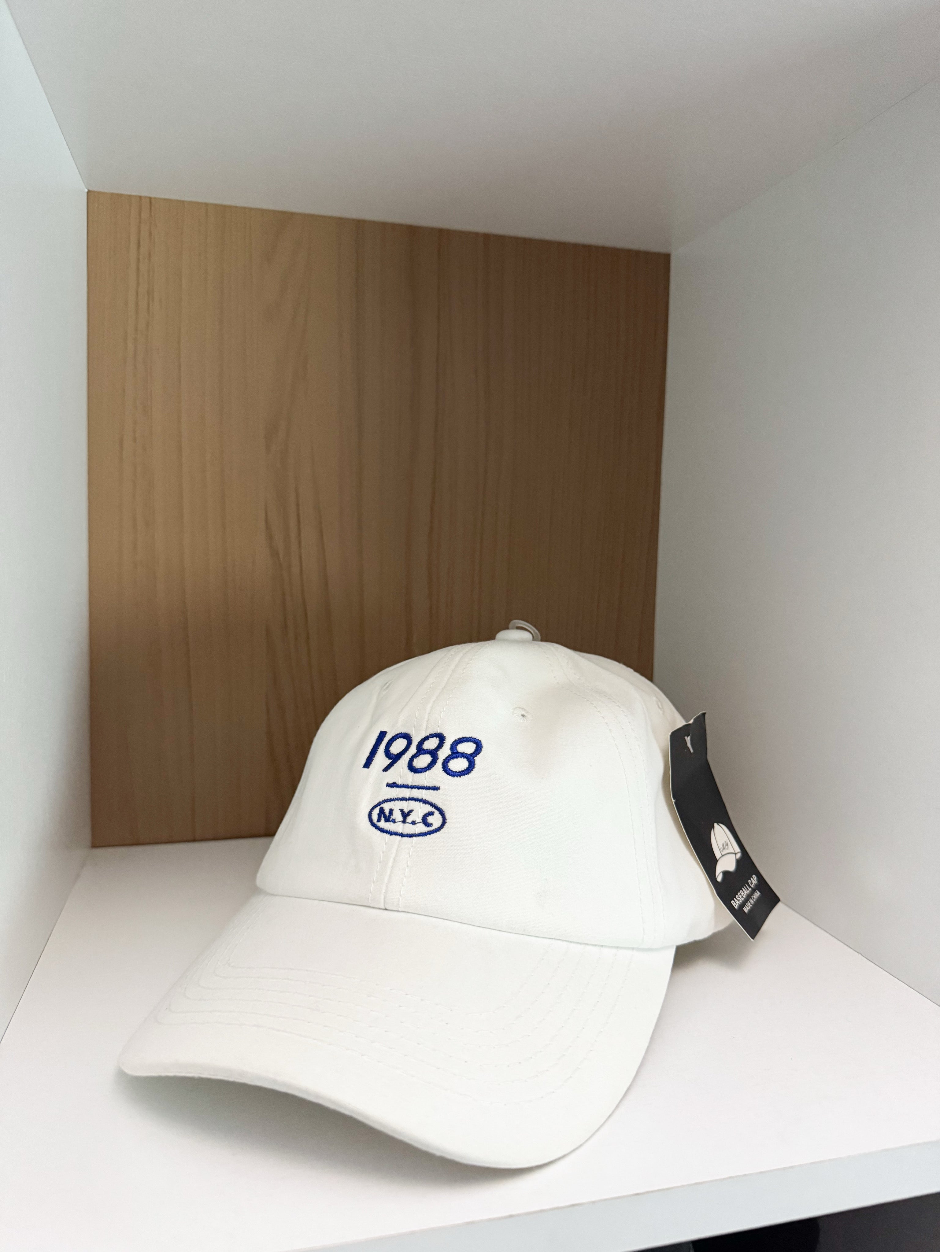 Gorro nuevo blanco 1988