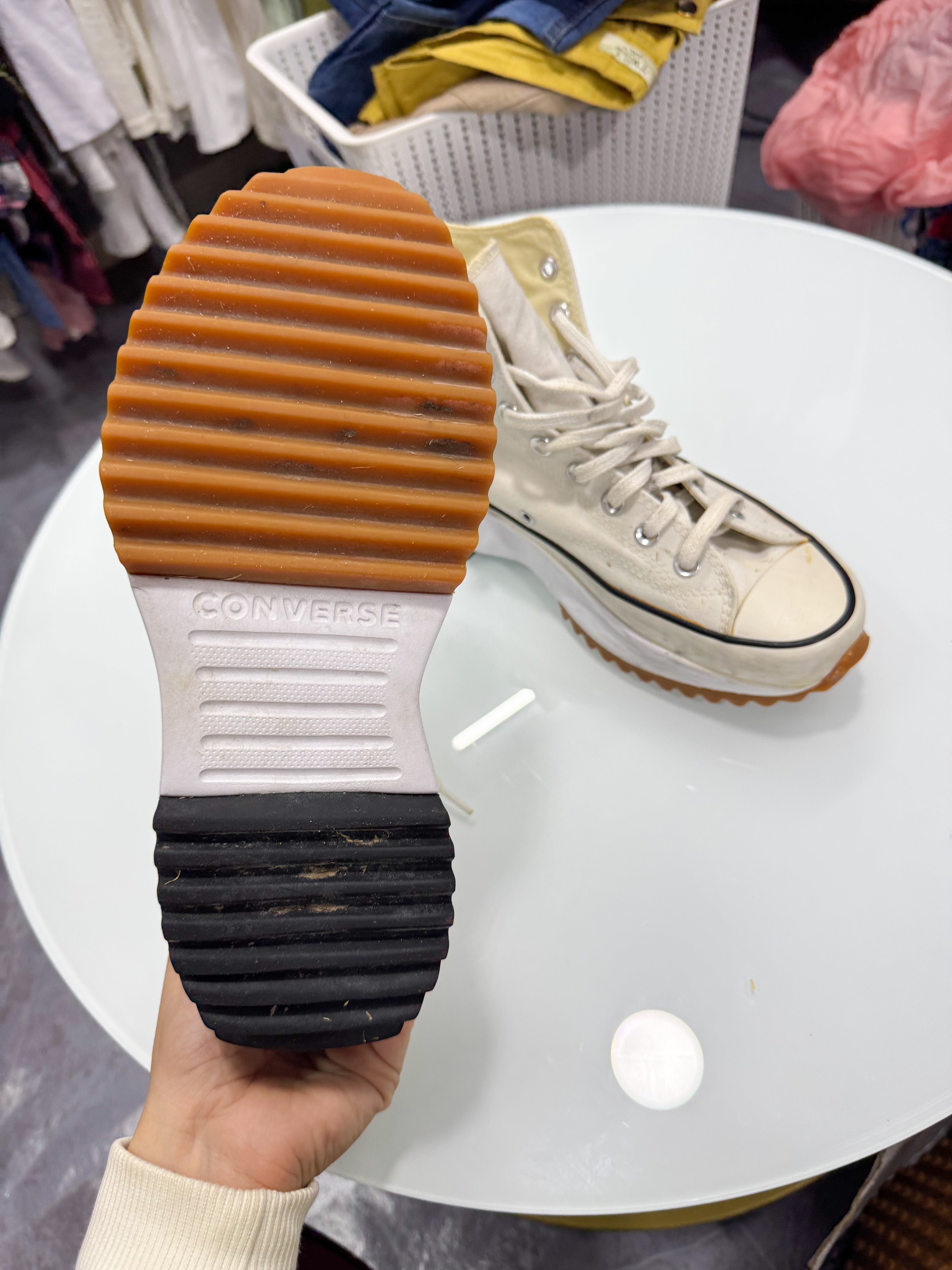 Botitas converse blancas