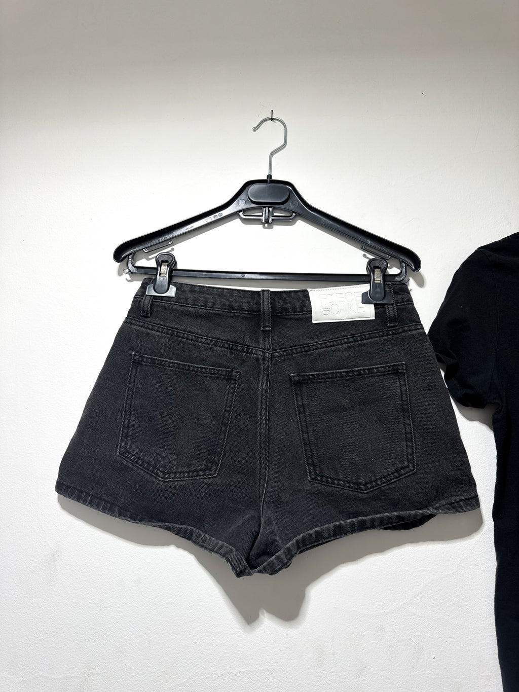 Short negro de jean Piece of Cake