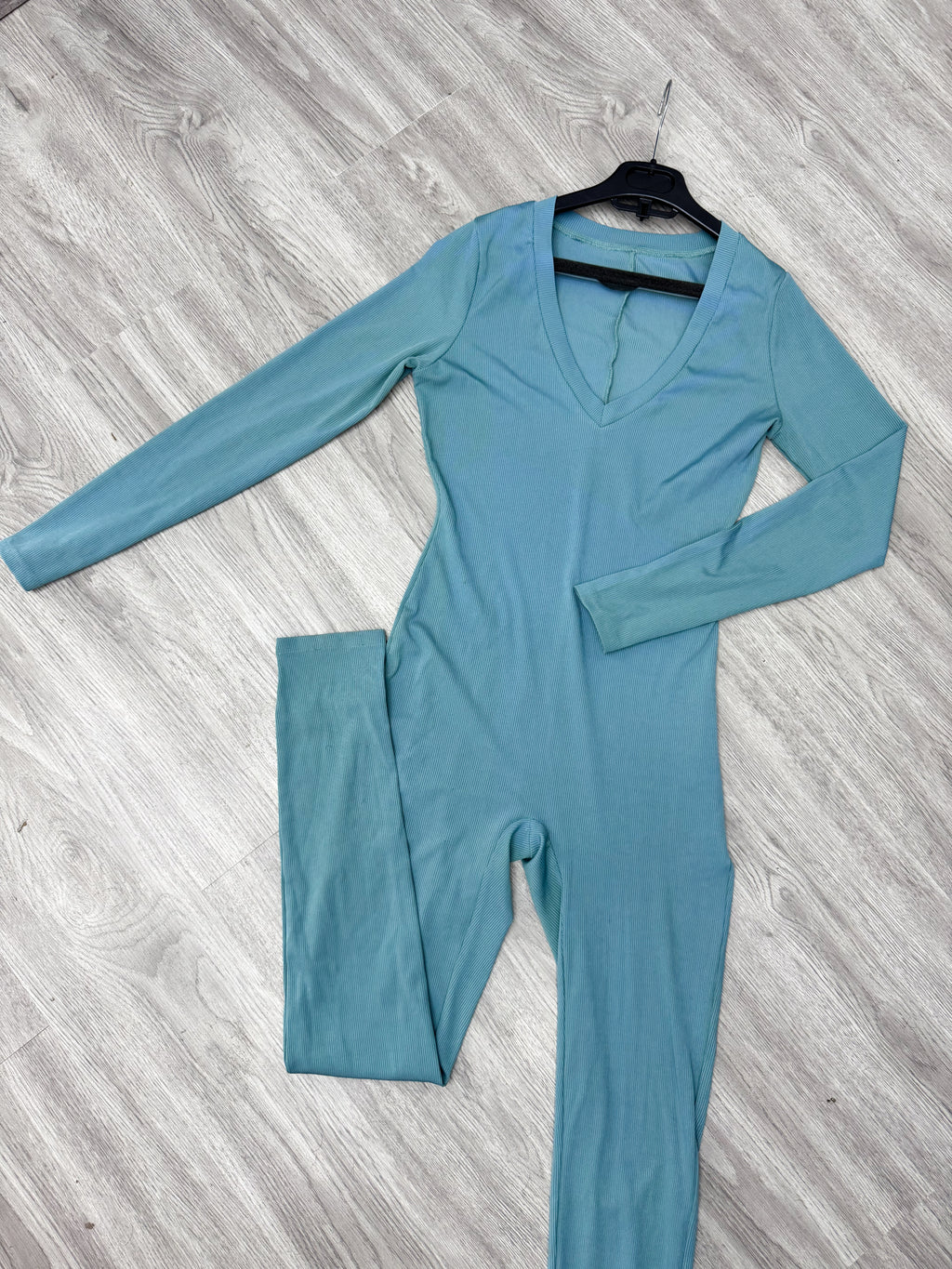 Catsuit gym celeste