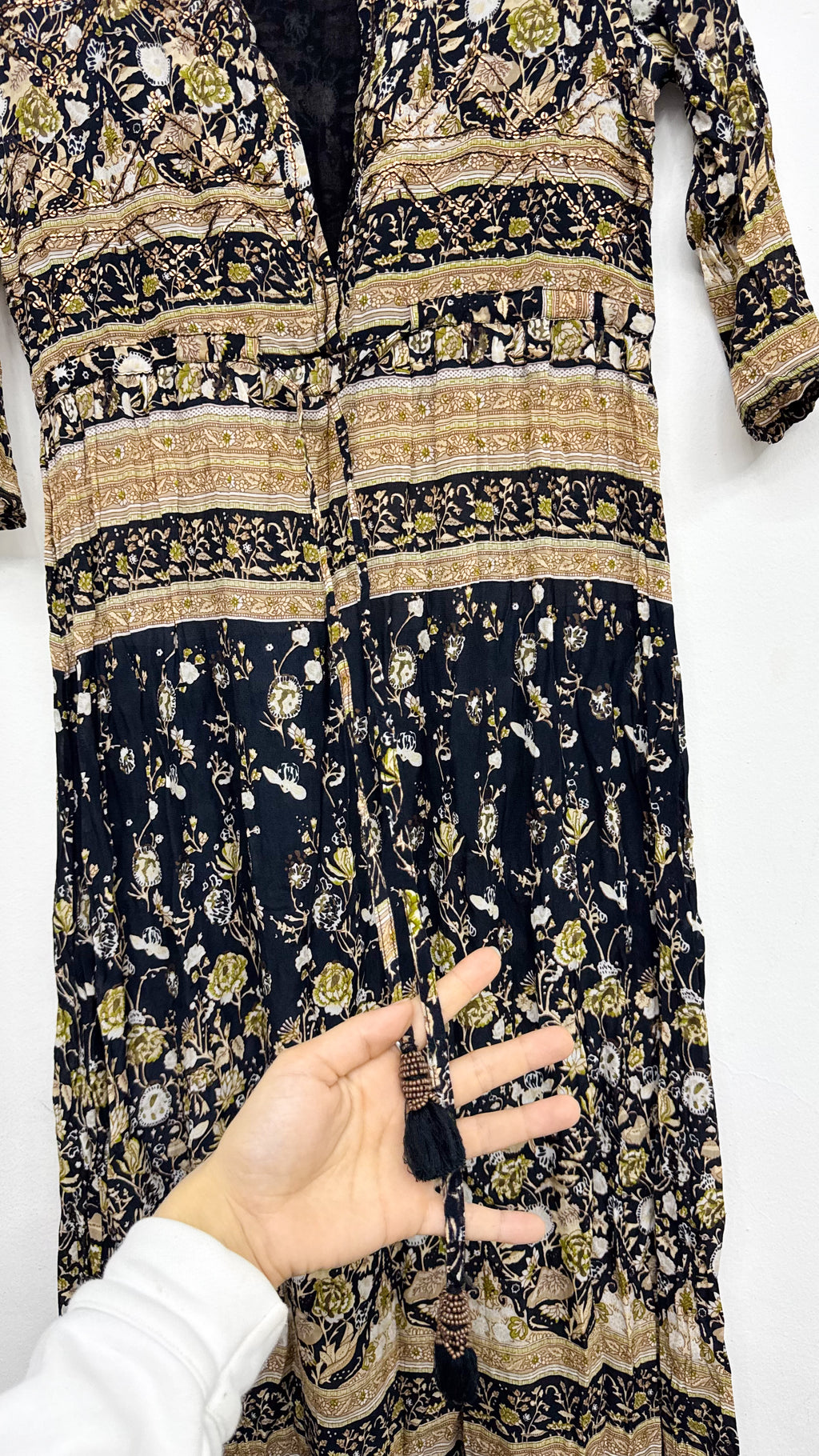 Vestido largo RAPSODIA talle M